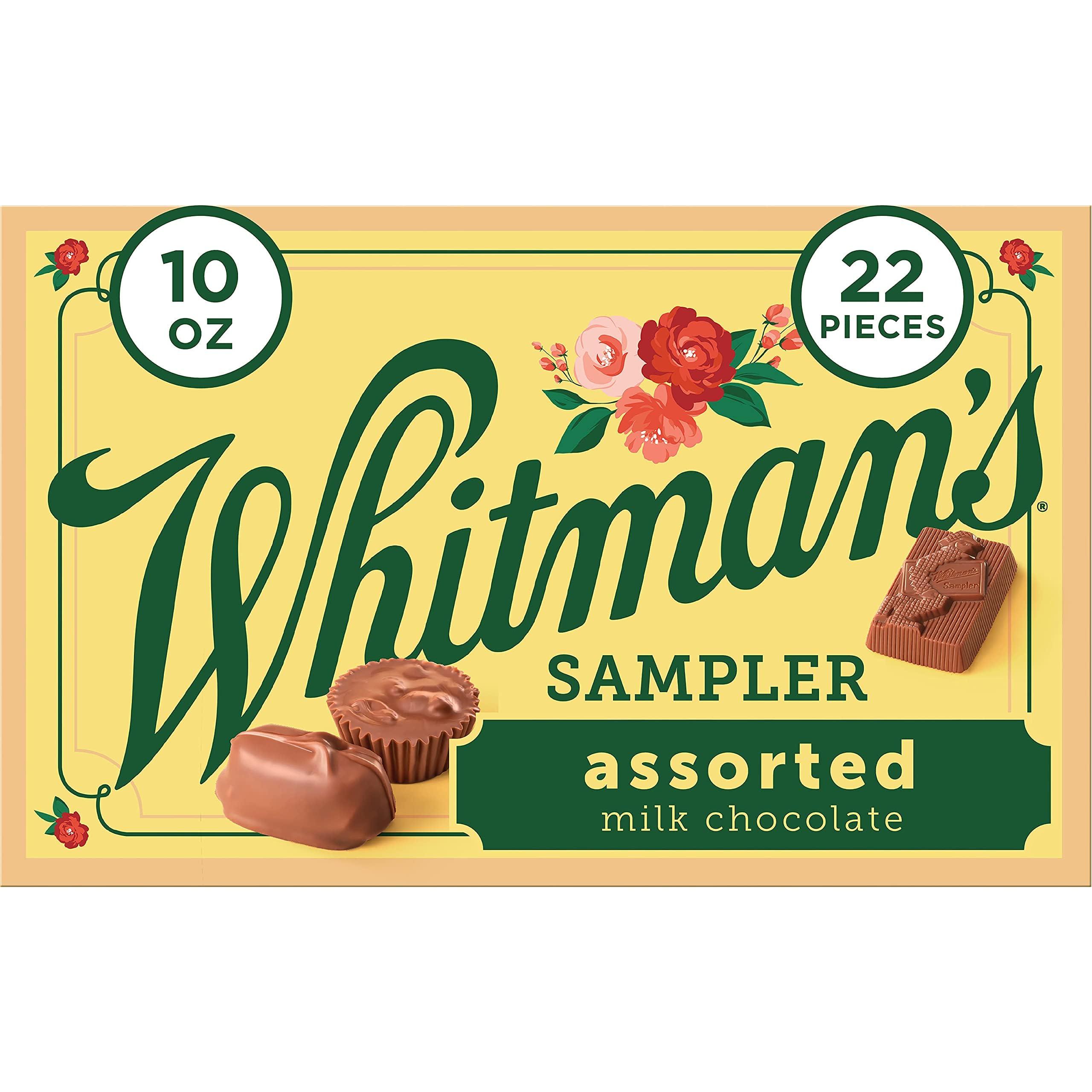Whitman's Sampler Mother's Day Milk Chocolates Gift Box, 10 Ounce (22 Pieces) - Image 8