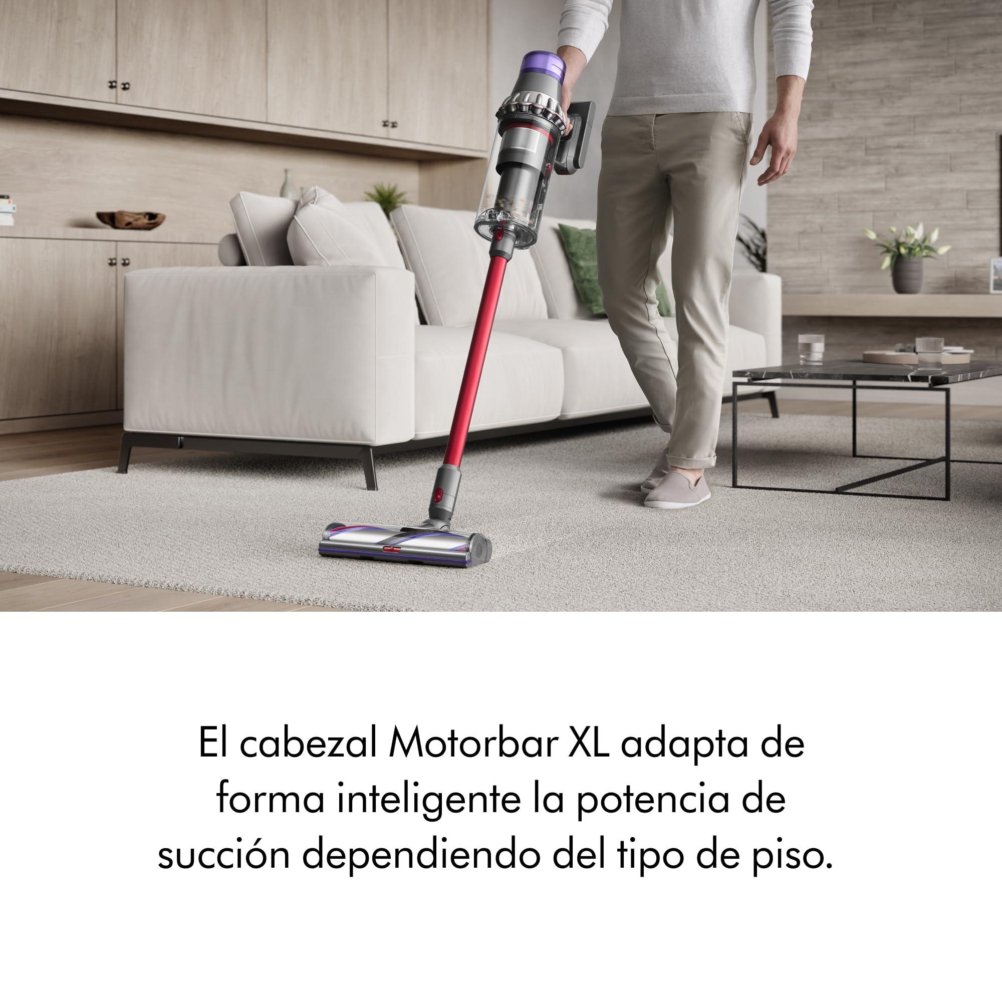 Dyson Outsize Origin Cordless Vacuum, Nickel/Red - Image 3