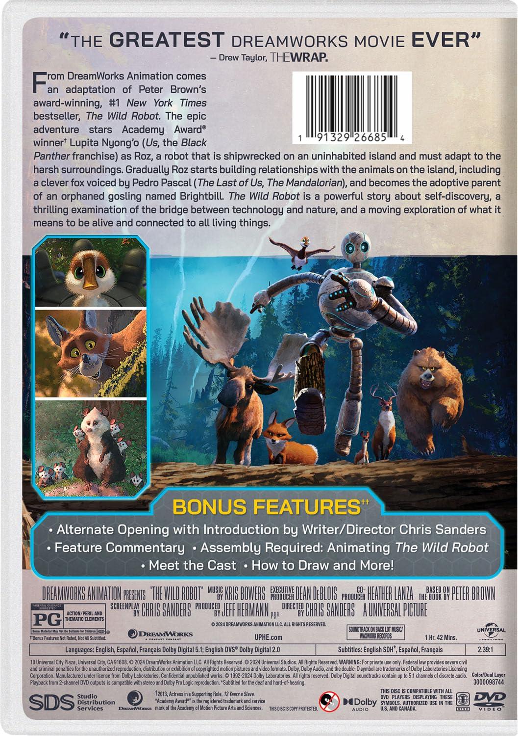 The Wild Robot - Collector's Edition [DVD] - Image 4
