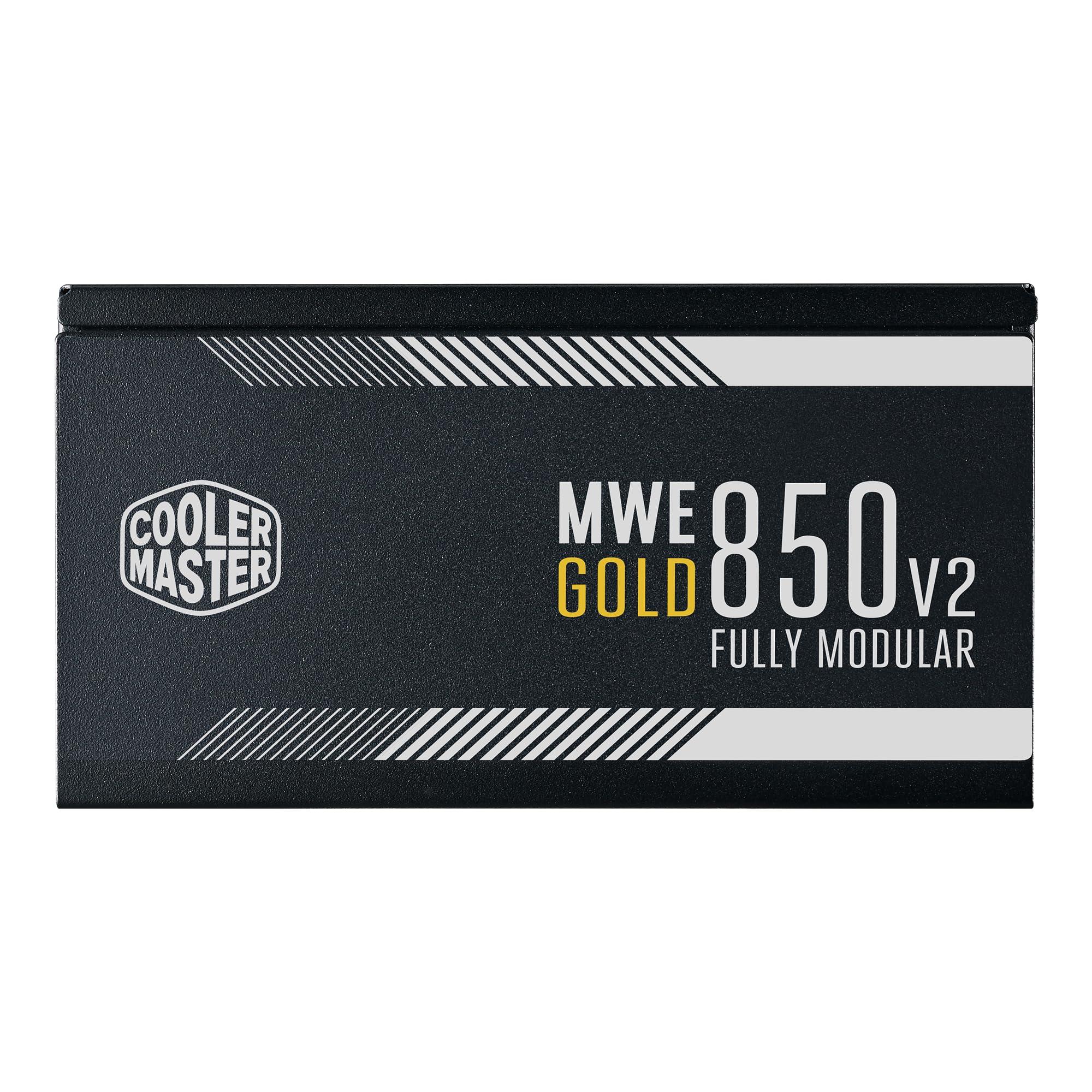Cooler Master MWE Gold 850 V2 Full Modular, 850W, 80+ Gold Efficiency, 2 EPS Connectors, 120mm HDB Fan, Semi-fanless Operation, 5 Year Warranty - Image 12