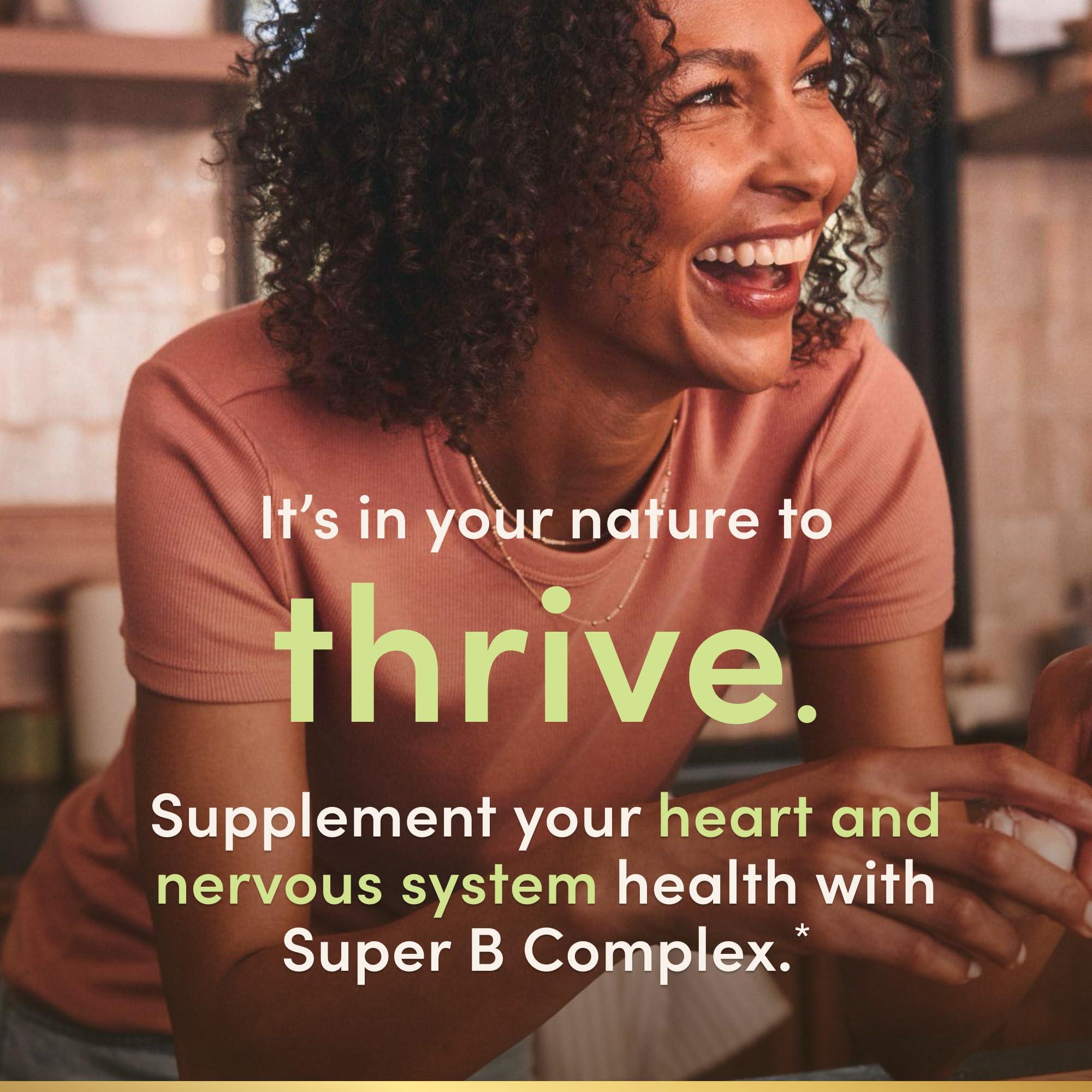 Nature's Bounty Super B Complex Vitamins with Vitamin C & Folic Acid, Vitamins for Immune & Cellular Energy Support, 150 Tablets - Image 4