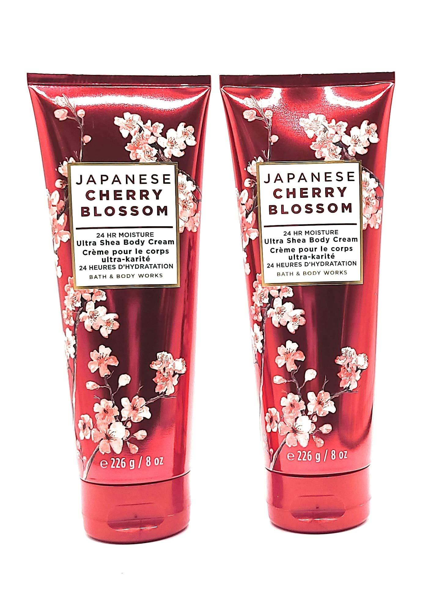 Bath and Body Works 2 Pack Japanese Cherry Blossom Ultra Shea Body Cream 8 Oz. - Image 6