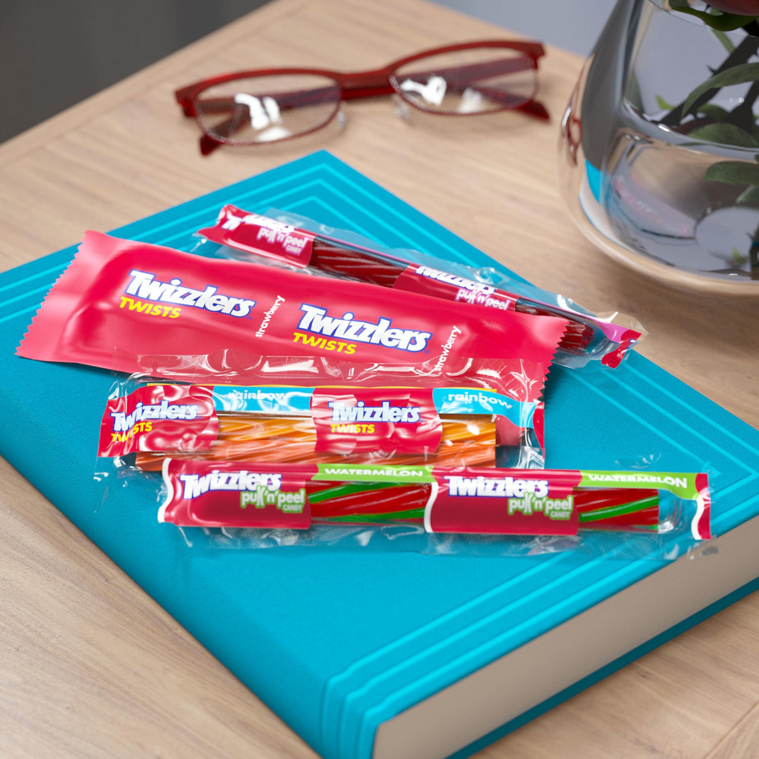 TWIZZLERS Assorted Flavored Licorice Style, Candy Bulk Party Pack, 46.34 oz - Image 7