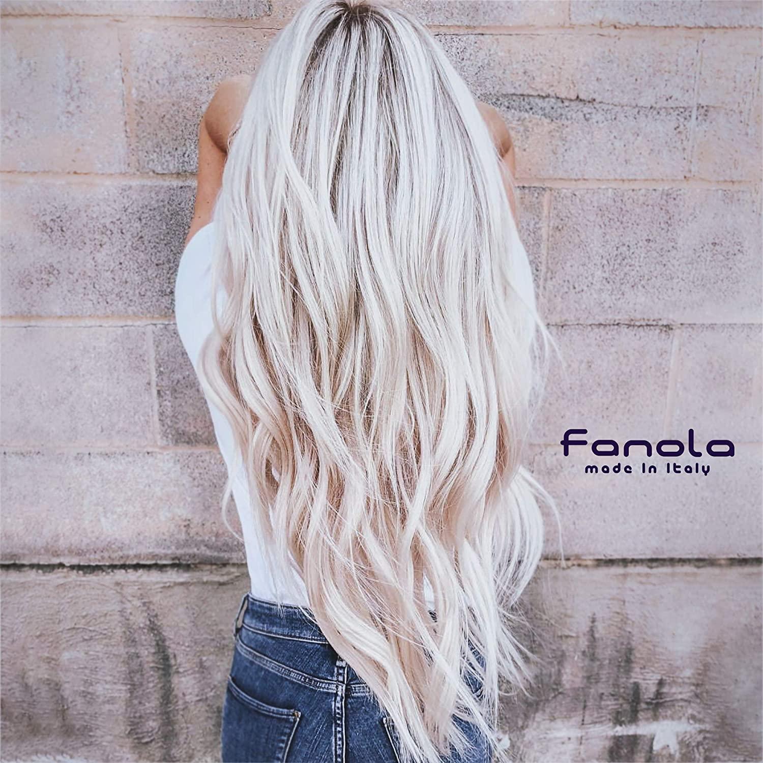Fanola No Yellow Shampoo & Mask 11.8 oz / 2pk - Purple Anti-Brass Toner for Blonde, Silver, Gray & Highlighted Hair - Color Depositing Mask to Remove Brassiness from Bleached Locks - Image 7