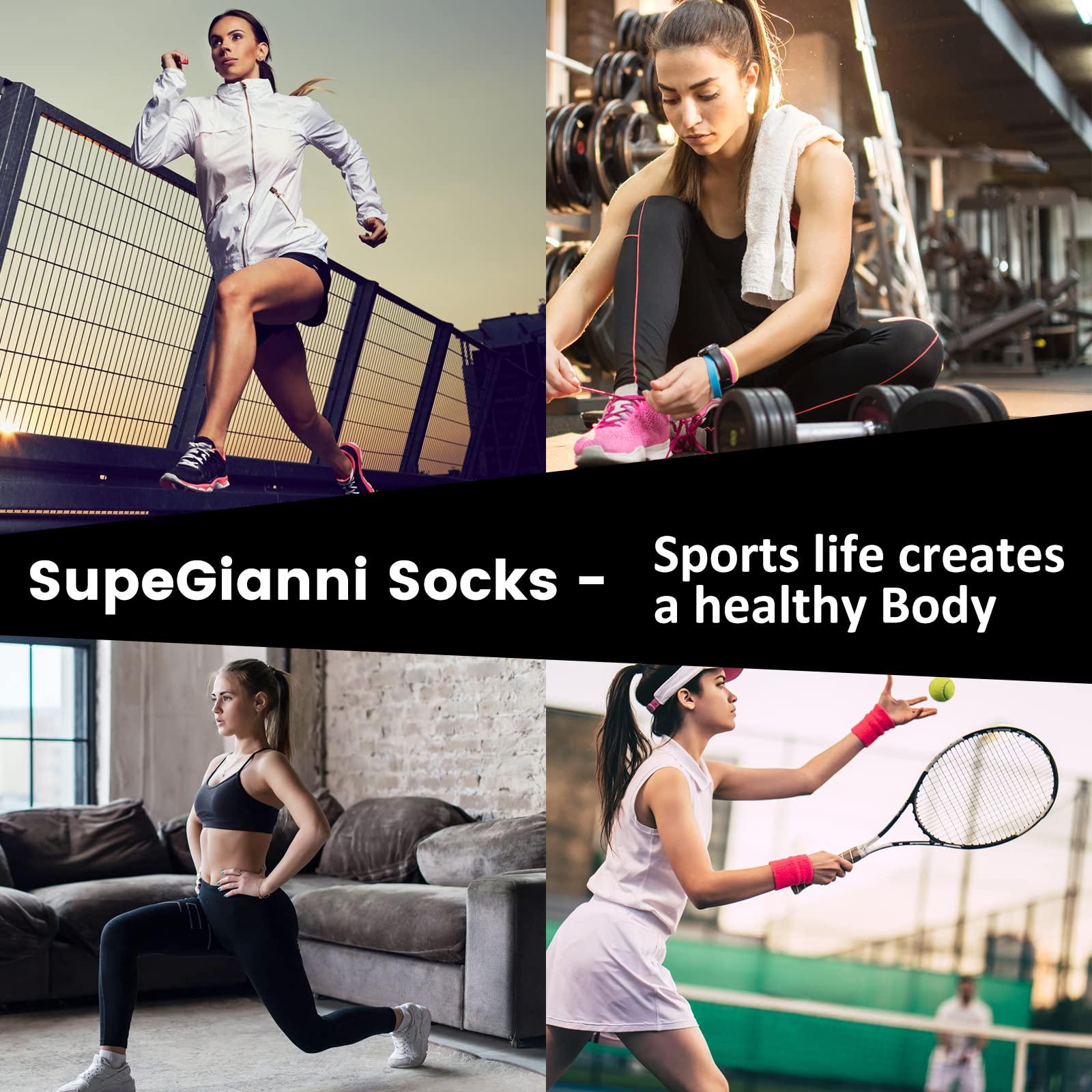 Women's Ankle Cotton Socks - Low Cut Athletic Running Soft Thin No Show White Socks With Tab 6 Pairs - Image 7