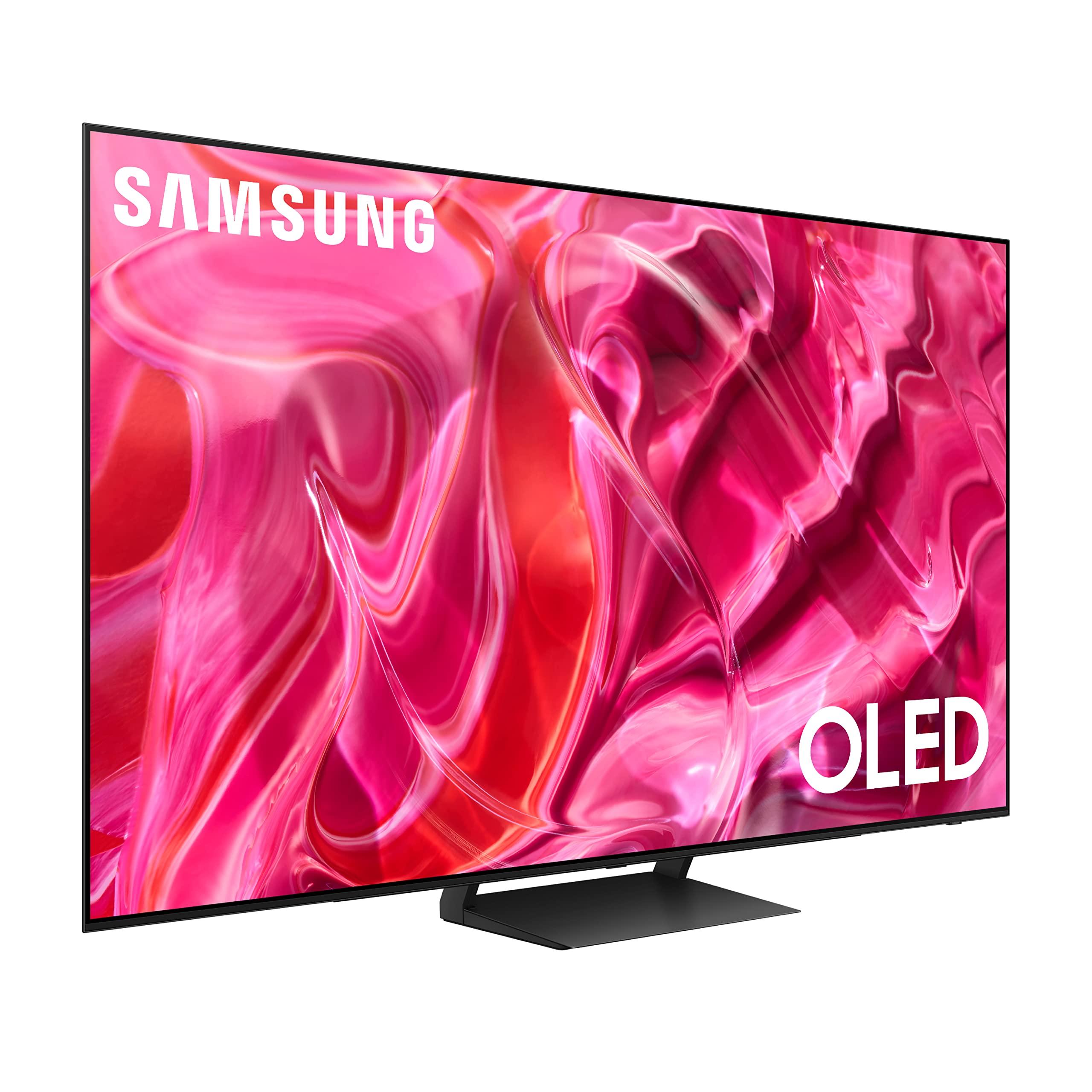 SAMSUNG 55-Inch Class OLED 4K S90C Series Quantum HDR, Dolby Atmos Object Tracking Sound Lite, Ultra Thin, Q-Symphony 3.0, Gaming Hub, Smart TV with Alexa Built-in (QN55S90C, 2023 Model) - Image 8