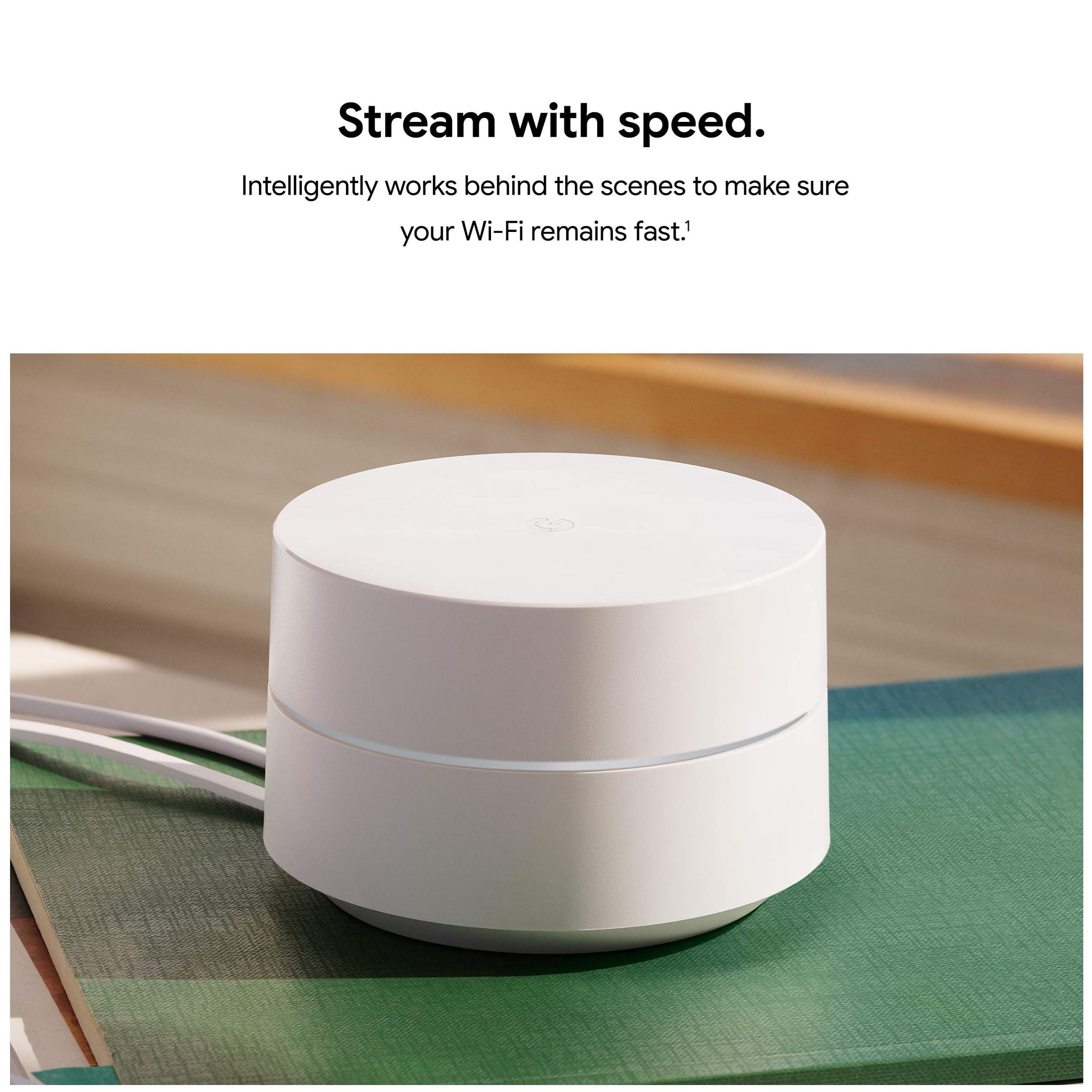 Google WiFi - AC1200 - Mesh WiFi System - WiFi Router - 3000 Sq Ft Coverage - 2 Pack - Image 3