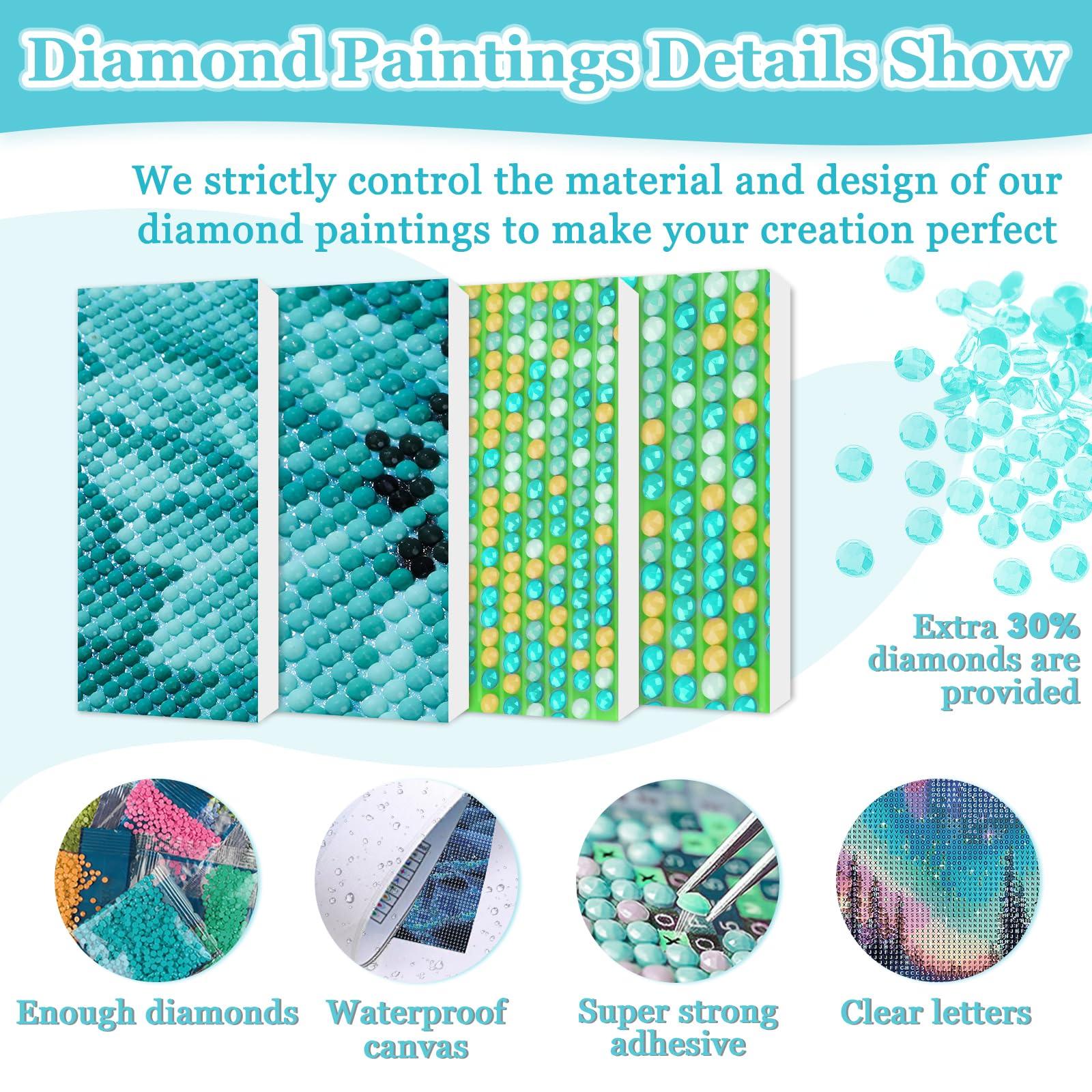 MAXBYE Diamond Paintings of Colorful Northern Lights, Diamond Art Kits for Adults, 5D Celestial Aurora Borealis Diamond Art Kits, Diamond Art for Home Décor Items,and Extra 30% Diamonds, 12x16in - Image 4