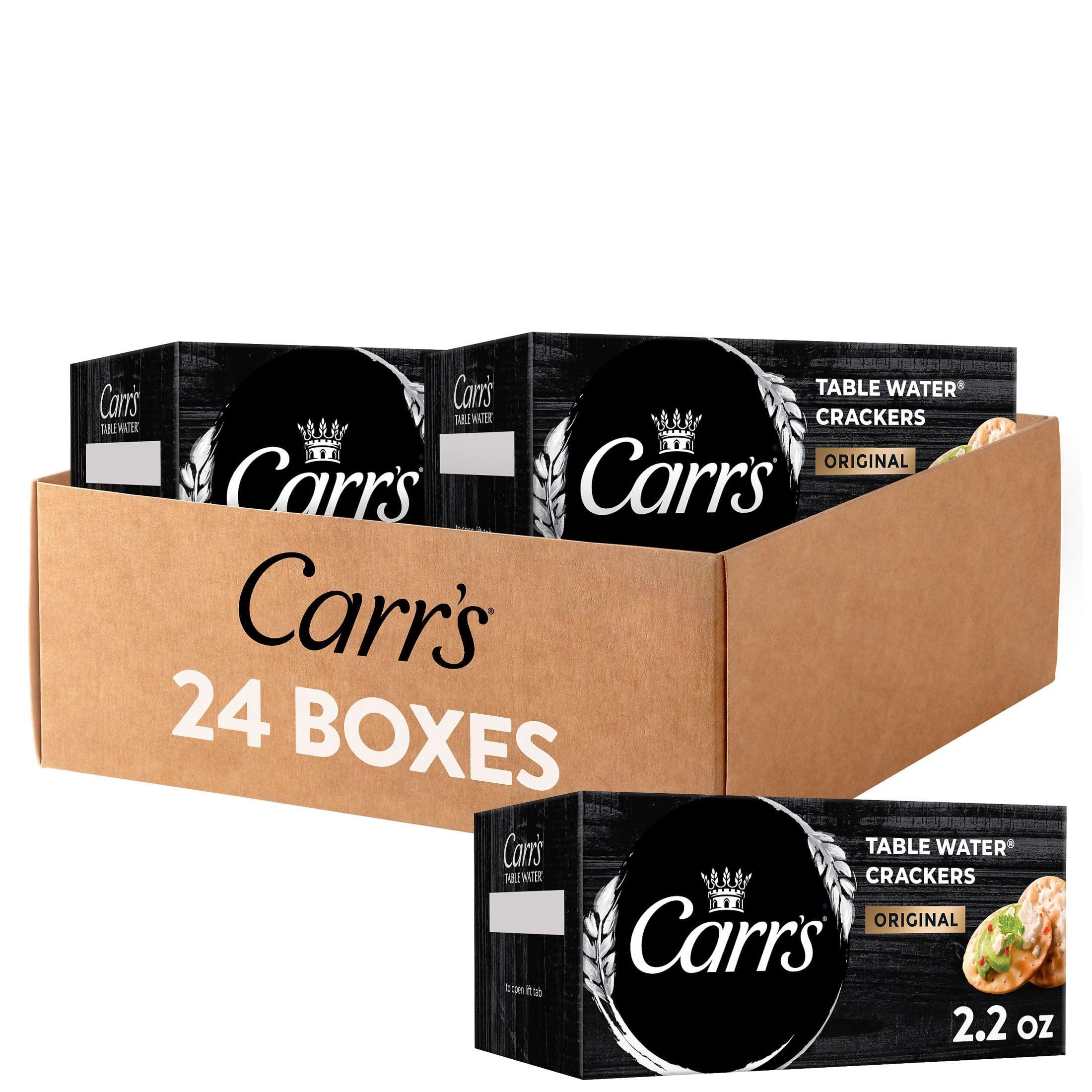 Carr's Table Water Crackers, Original, 2.2oz (24 Count)