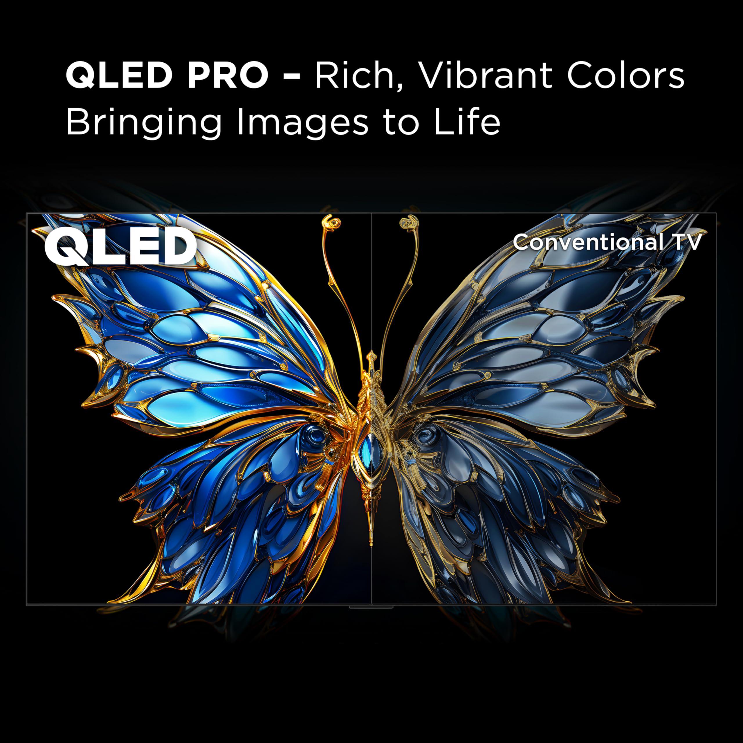 TCL Q65 55-Inch QLED Smart TV 55Q651G, Google TV, Works with Alexa, Streaming Television, 4K, UHD, 2024 Model, Dolby Vision, Dolby Atmos, HDR Pro+, Game Accelerator Enhanced Gaming, Voice Remote - Image 4