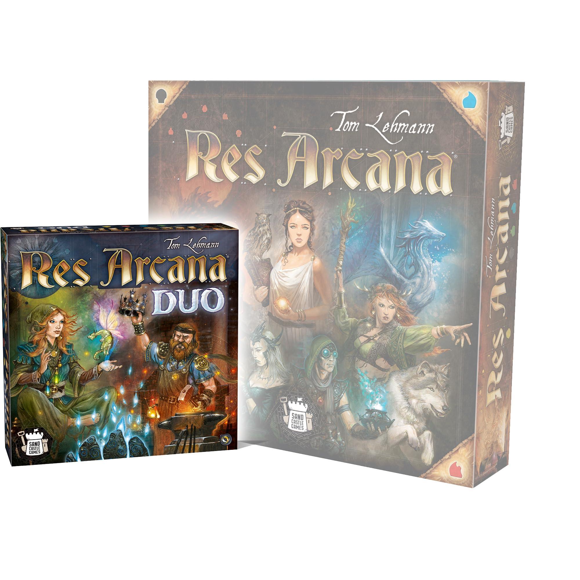 Res Arcana Duo Board Game - Strategic Two-Player Duel! Expandable Game System, Fantasy Adventure Game for Kids & Adults, Ages 14+, 2 Players, 20 Min Playtime, Made by Sand Castle Games - Image 5
