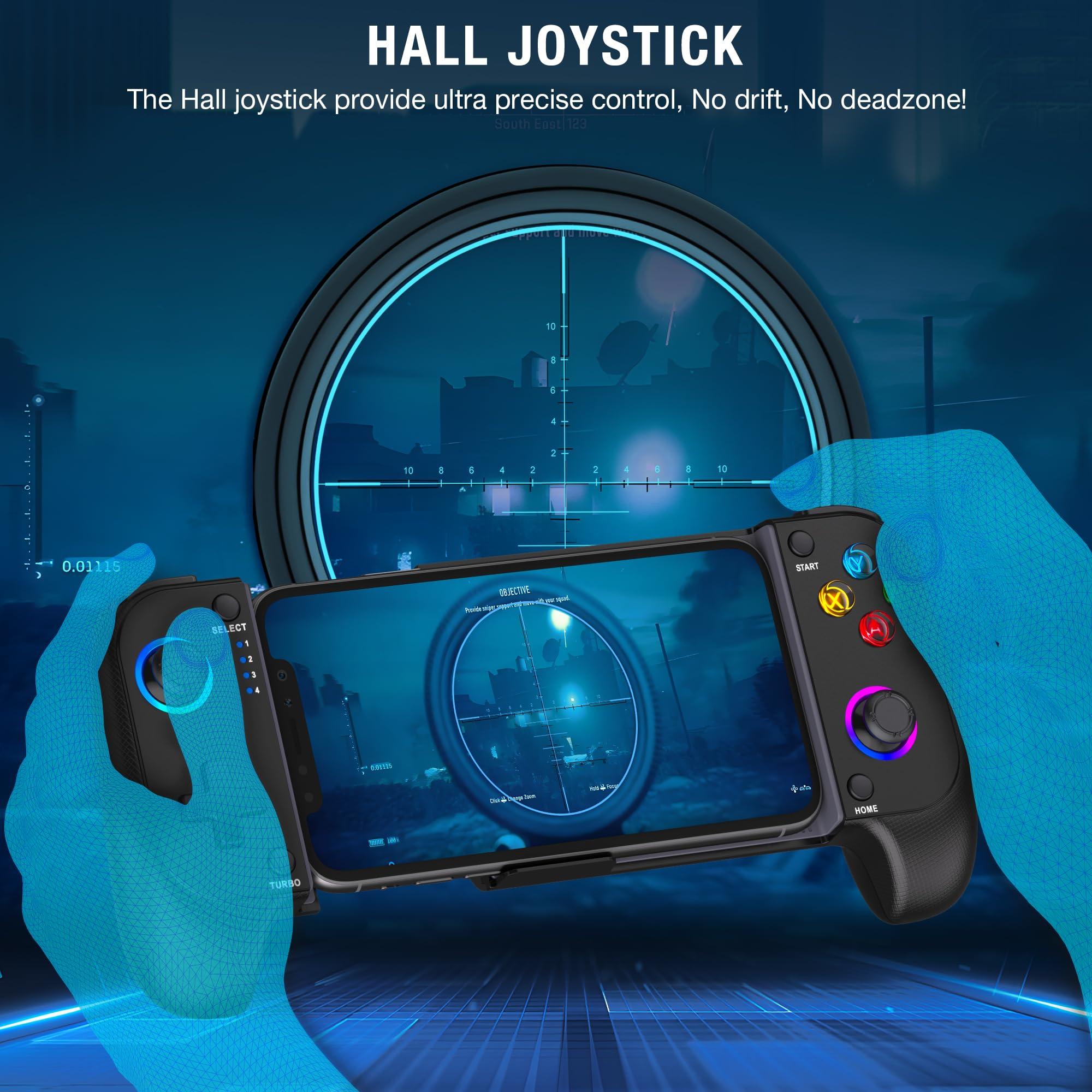 CYOYPPY Mobile Game Controller for iPhone/Android Wireless gaming controller Support Phone Case - Compatible with Xbox Game Pass, PlayStation, Steam Link, Call of Duty, Roblox & Minecraft - Image 6