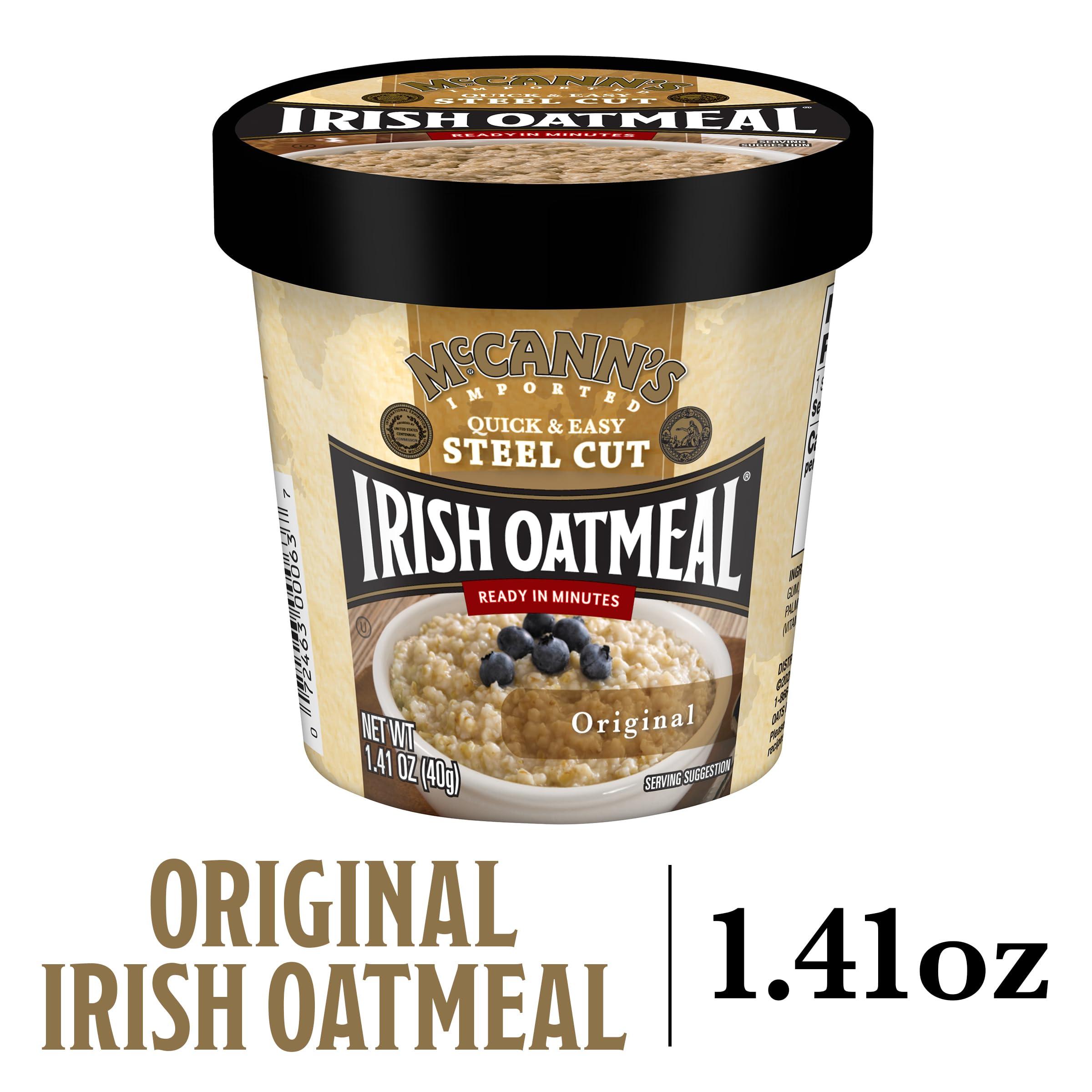 McCann's Irish Oatmeal Instant Oatmeal Cup, Original, 1.4 Ounce (Pack of 12) - Image 3