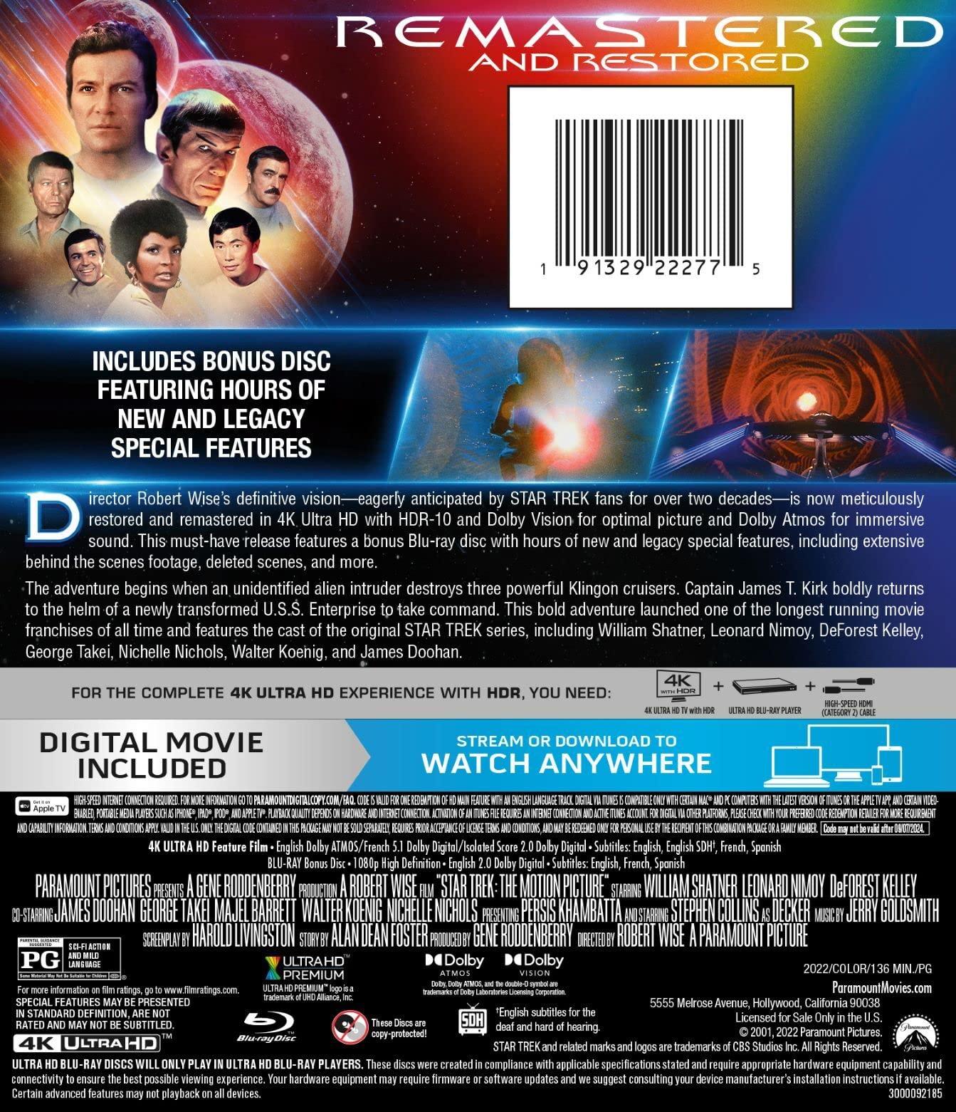 Star Trek I: The Motion Picture - The Director's Edition - Image 3