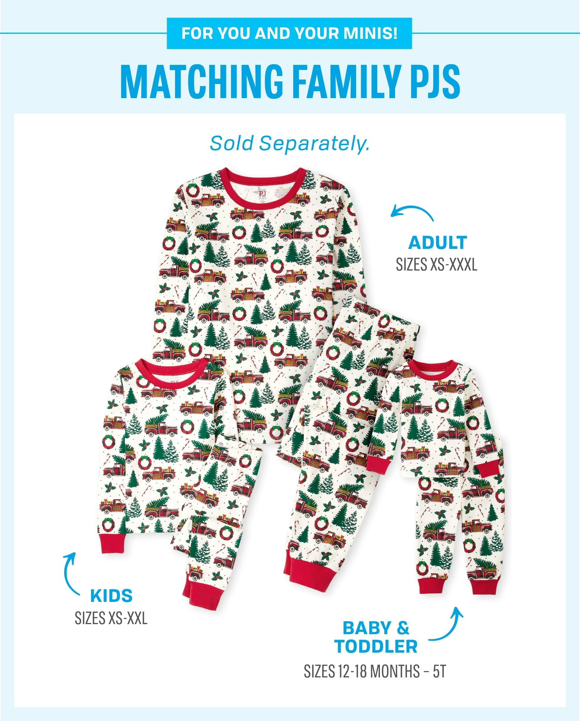 The Children’s Place Family Matching, Christmas and Holiday Pajama Sets, Cotton - Image 4