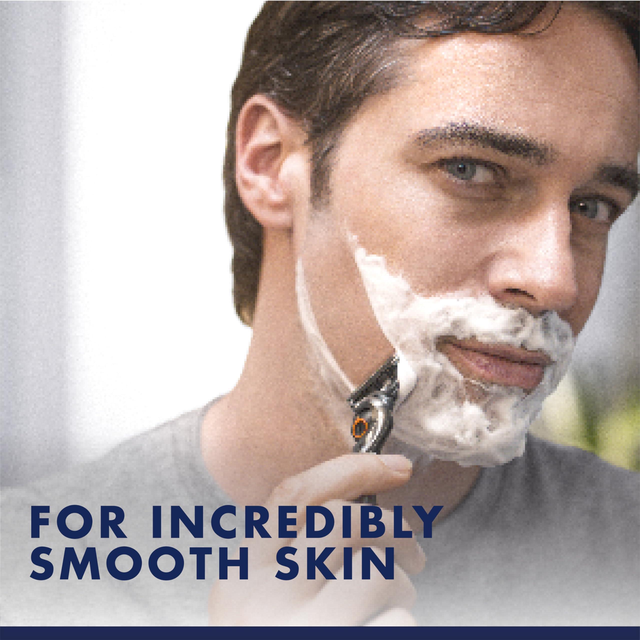 Gillette PRO Shaving Gel For Men Cools To Soothe Skin And Hydrates Facial Hair, 7oz, ProGlide Sensitive 2 in 1 Shave Gel - Image 6