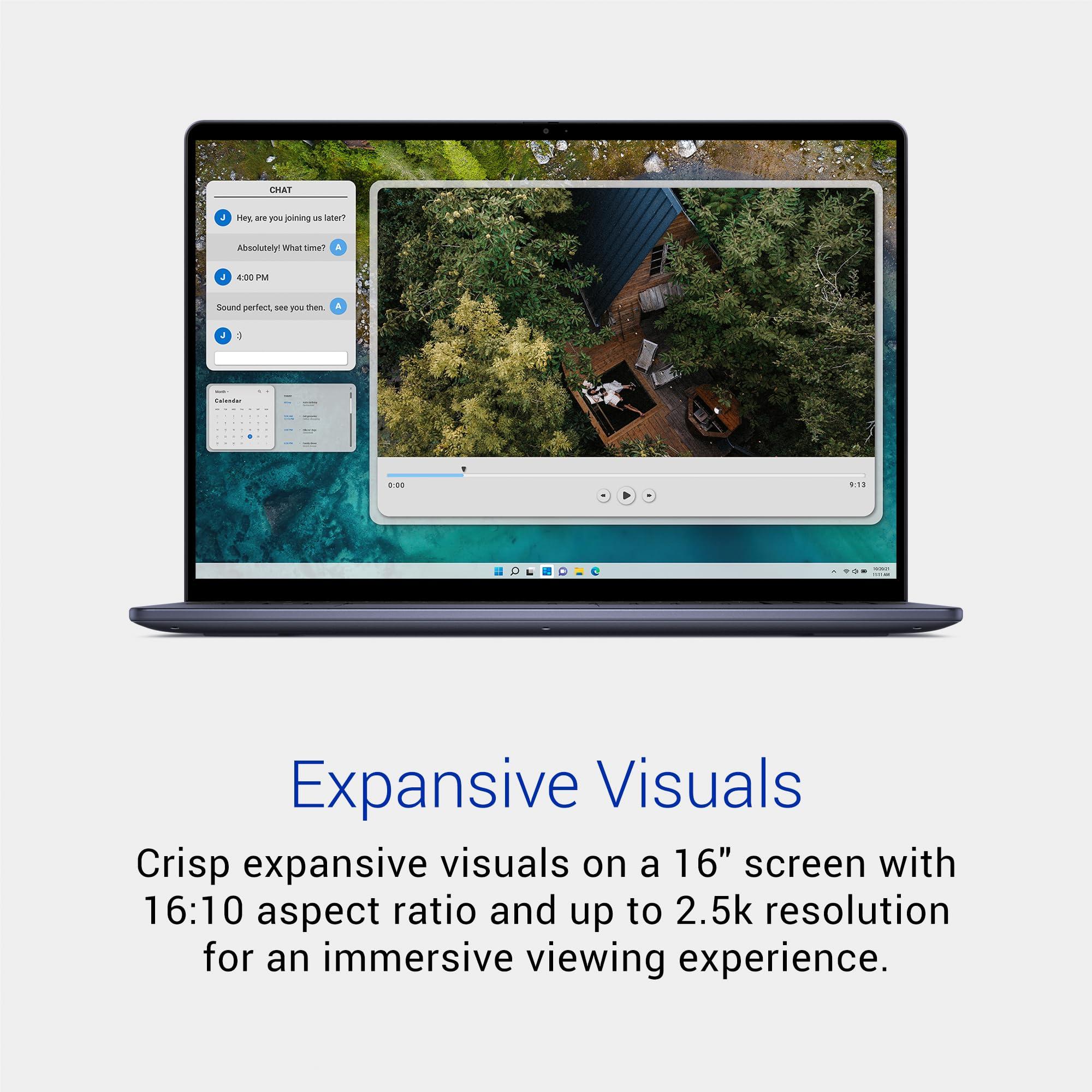Dell Inspiron 16 5645 Laptop - 16.0 16:10 FHD+ (1920 x 1200) Display, AMD Ryzen 7-8840U, 16GB DDR5 RAM, 1TB SSD, AMD Radeon Graphics, Windows 11 Home, Onsite & Migrate Services - Midnight Blue - Image 2