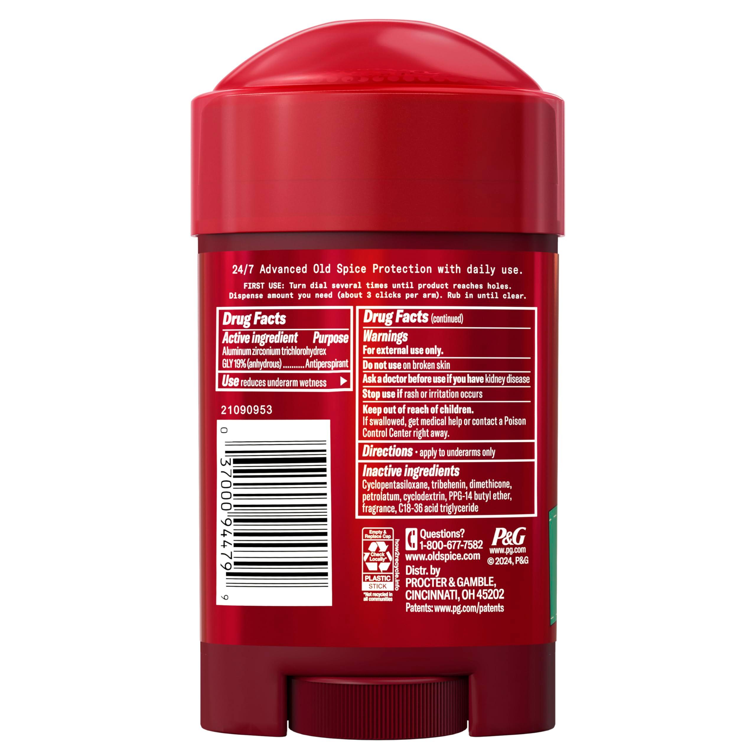 Old Spice Sweat Defense Antiperspirant & Deodorant for Men, 24/7 Ultimate Sweat Protection, Long Lasting Scent, Soft Solid, Pure Sport Scent, 2.6 oz - Image 8
