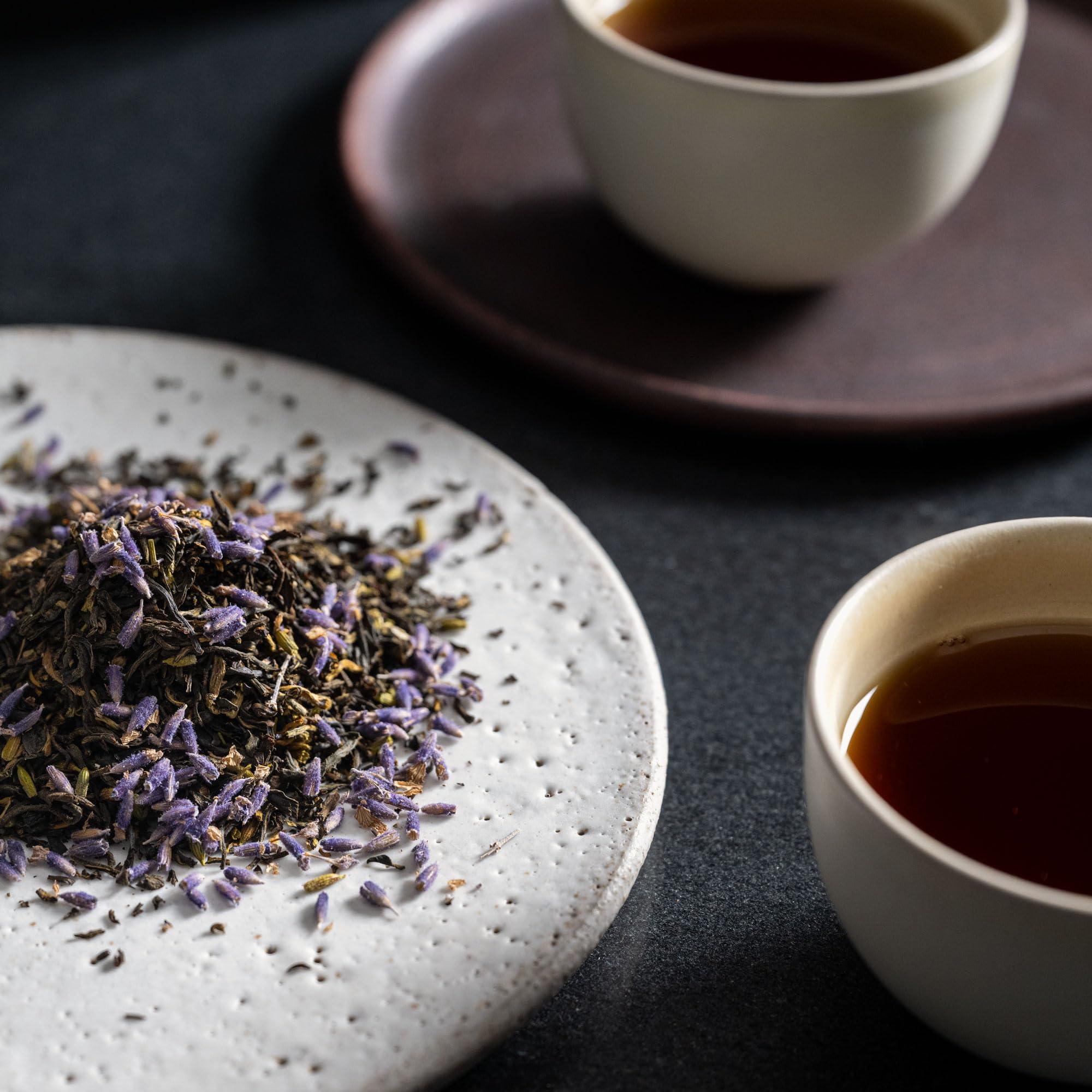Rishi Tea Earl Grey Lavender Loose Leaf Pure Black Tea - Organic with Bergamot Oil and Lavender Flowers, Energizing & Caffeinated - 16 Ounces, 50+ Servings - Image 8