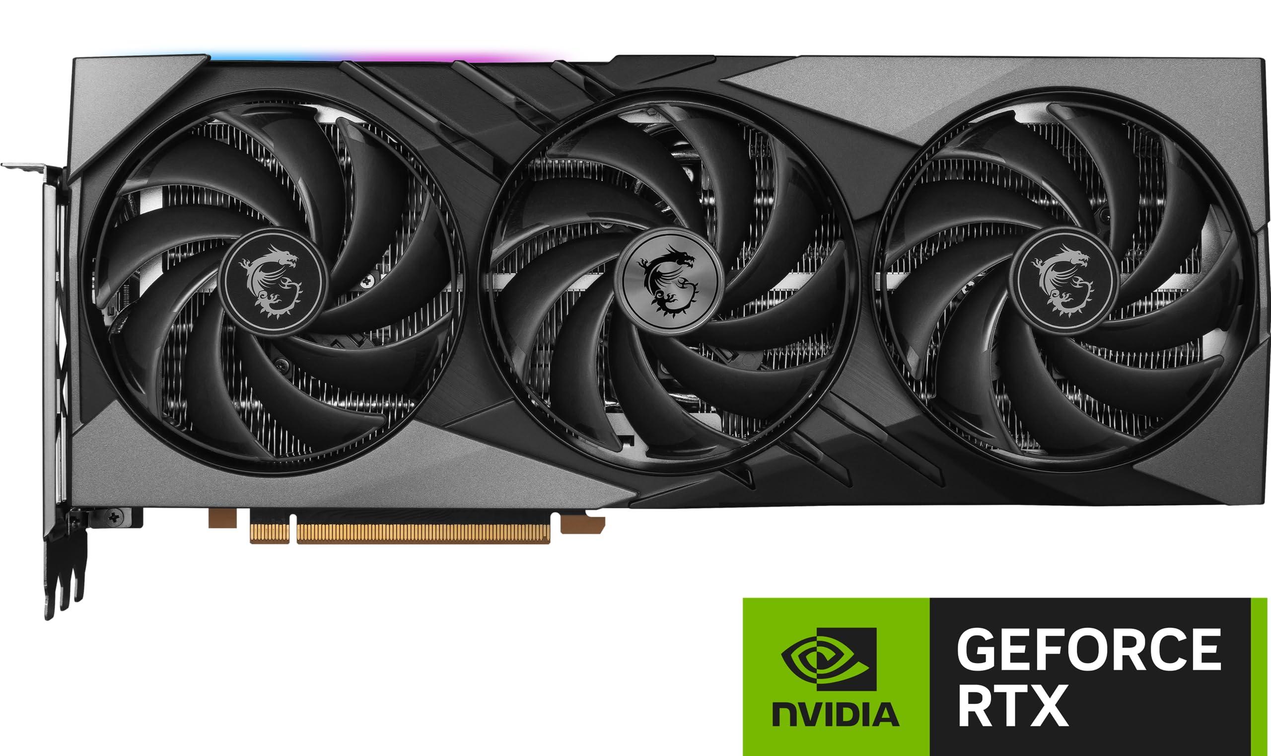 MSI Gaming GeForce RTX 4090, 24GB GDRR6X, 384-Bit, Extreme Clock: 2595 MHz, HDMI/DP Nvlink Tri-Frozr 3 Ada Lovelace Architecture OC Graphics Card (RTX 4090 Gaming X Slim 24G) - Image 2