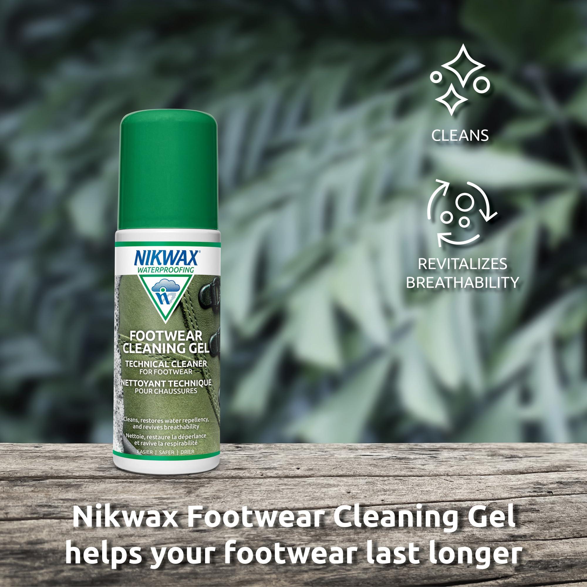 Nikwax Footwear Cleaning Gel, Shoe Care, Boot Cleaner for Suede, Leather, Fabric & Synthetic Materials, Safe for Gore-Tex, Waterproof, DWR - Image 4