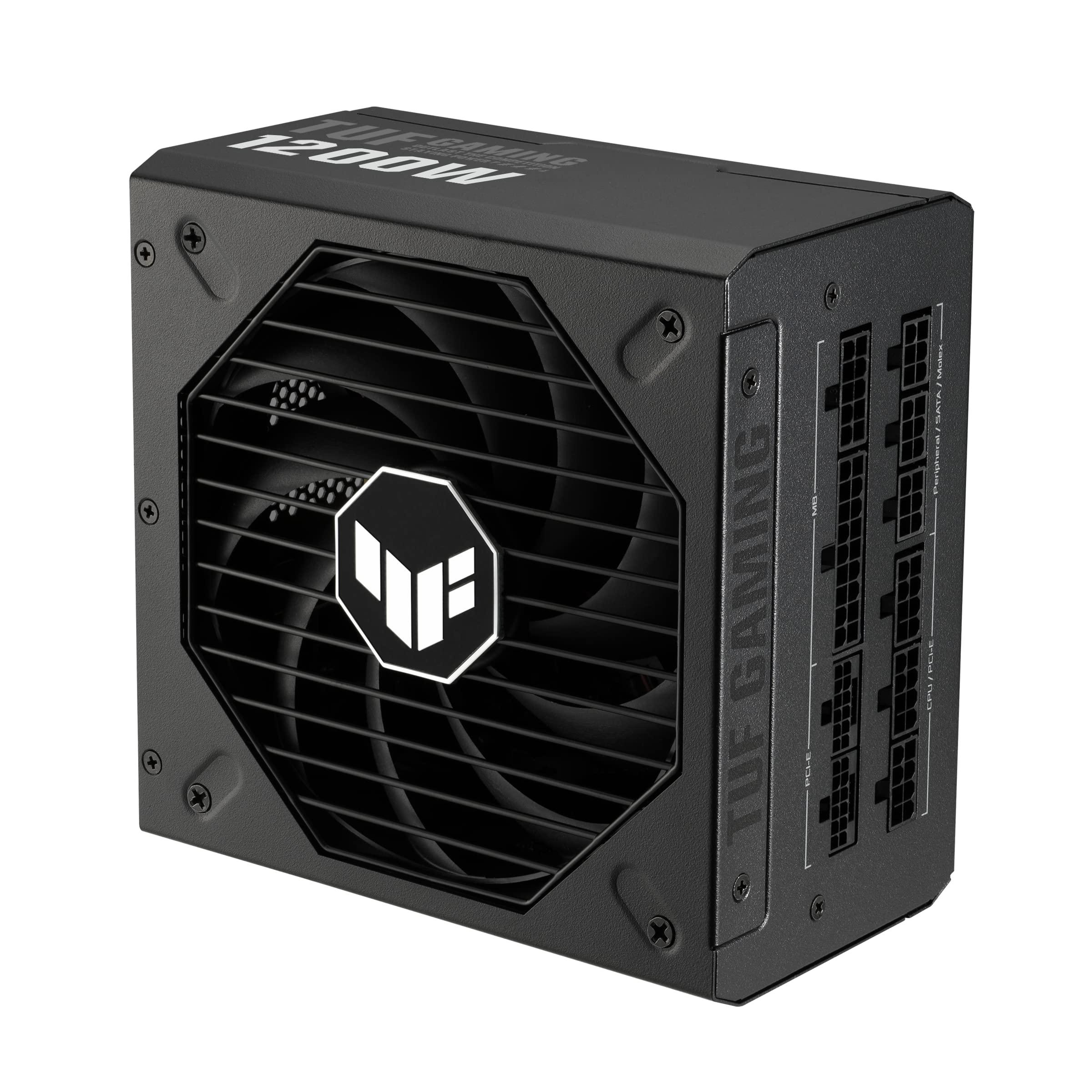 ASUS TUF Gaming 1200W Gold (1200 Watt, ATX 3.0 Compatible Fully Modular Power Supply, 80+ Gold Certified, Military-Grade Components, Dual Ball Bearing, Axial-tech Fan, PCB Coating, 10 Year Warranty) - Image 13