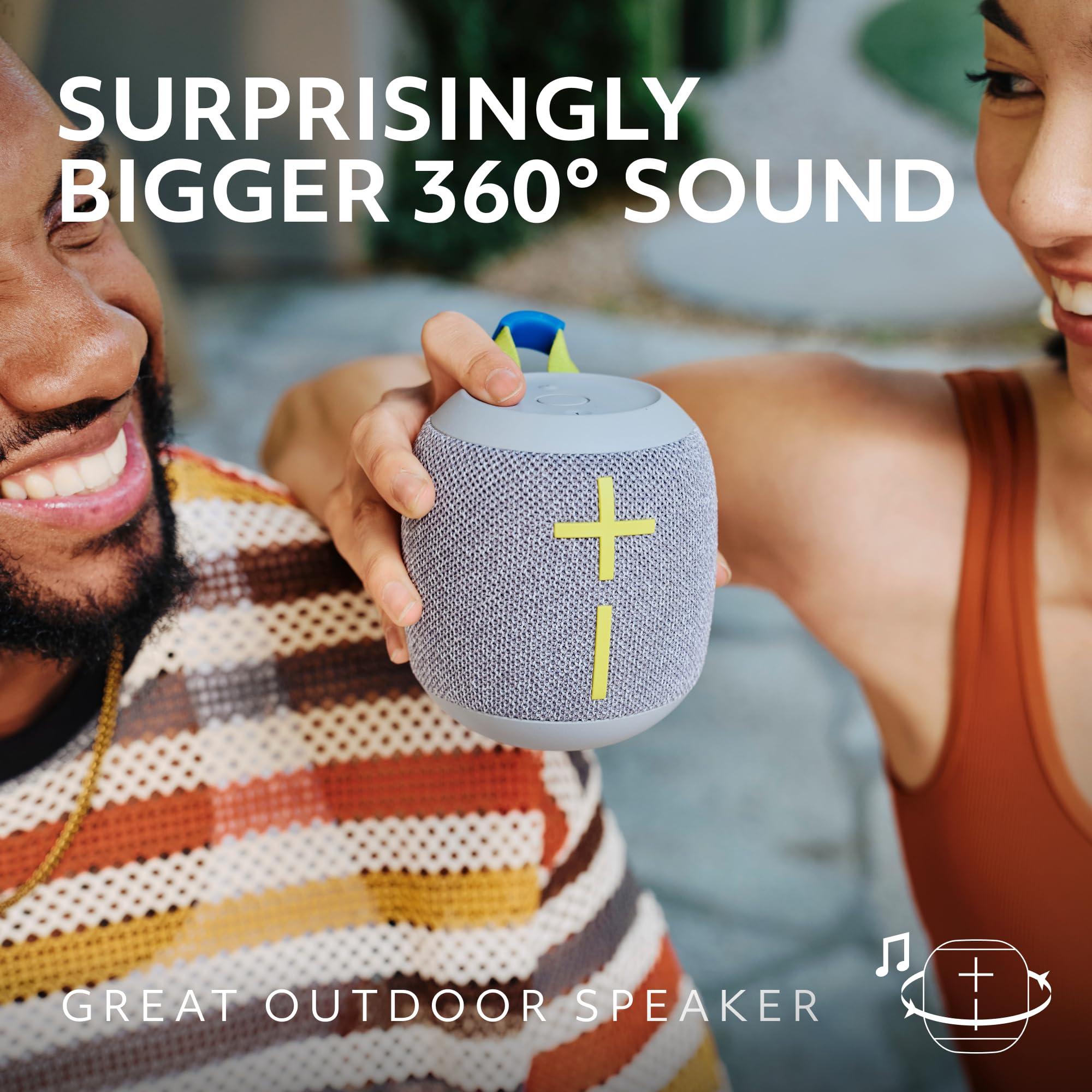 Ultimate Ears WONDERBOOM 4 Outdoor Speakers Bluetooth Waterproof with Big Bass & 360-Degree Sound, Dustproof Floating Wireless Speaker, 131ft Range - Blue - Image 2