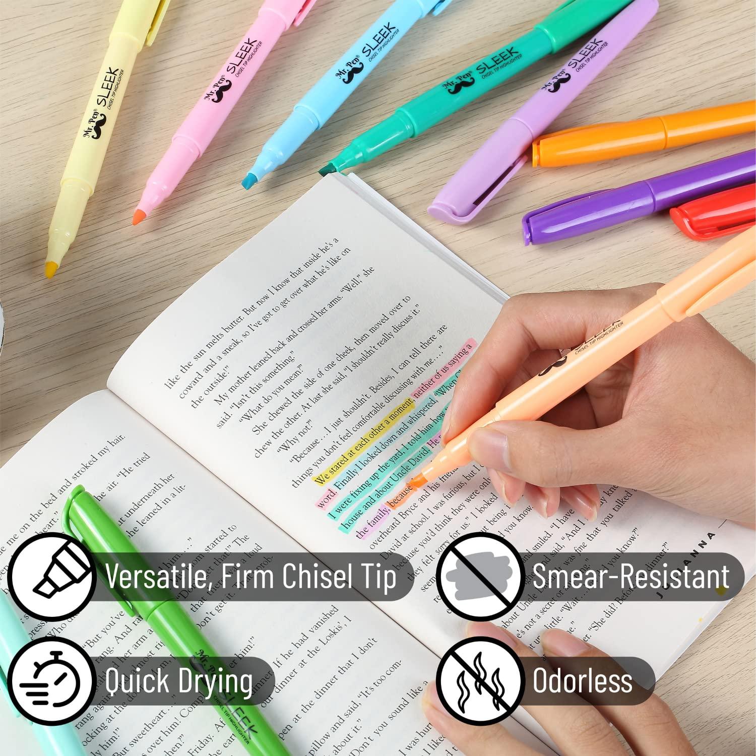 Mr. Pen- Pastel Highlighters, 12 Pack, Assorted Colors, Fast Dry, Highlighter Pastel, Set, Bible Journaling Highlighter, Marker, Colored School Supplies - Image 3