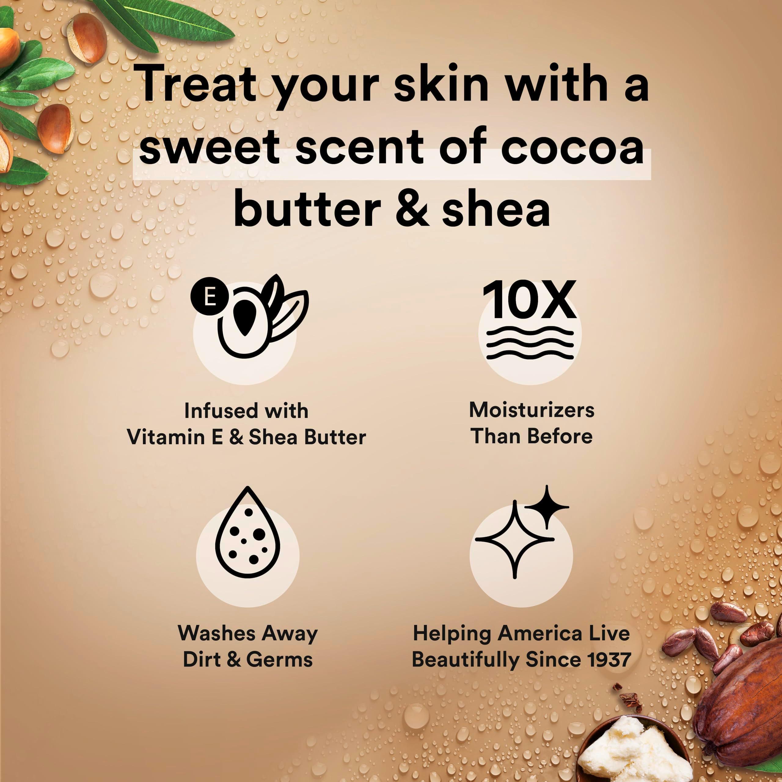 Suave Moisturizing Body Wash, Cocoa Butter and Shea with Vitamin E Extract, No Parabens, No Phtahaltes, 18 Oz Pack of 6 - Image 13