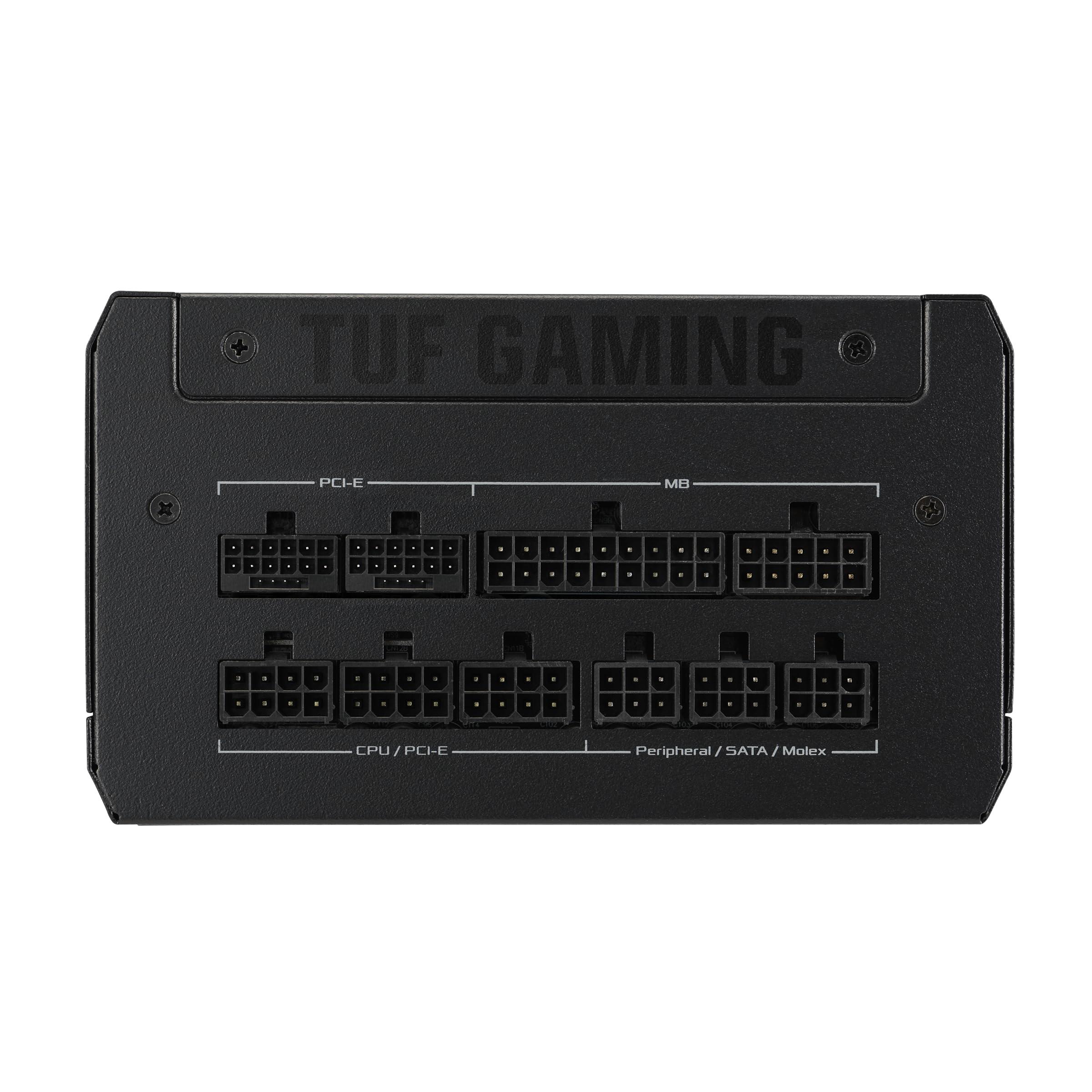 ASUS TUF Gaming 1200W Gold (1200 Watt, ATX 3.0 Compatible Fully Modular Power Supply, 80+ Gold Certified, Military-Grade Components, Dual Ball Bearing, Axial-tech Fan, PCB Coating, 10 Year Warranty) - Image 8