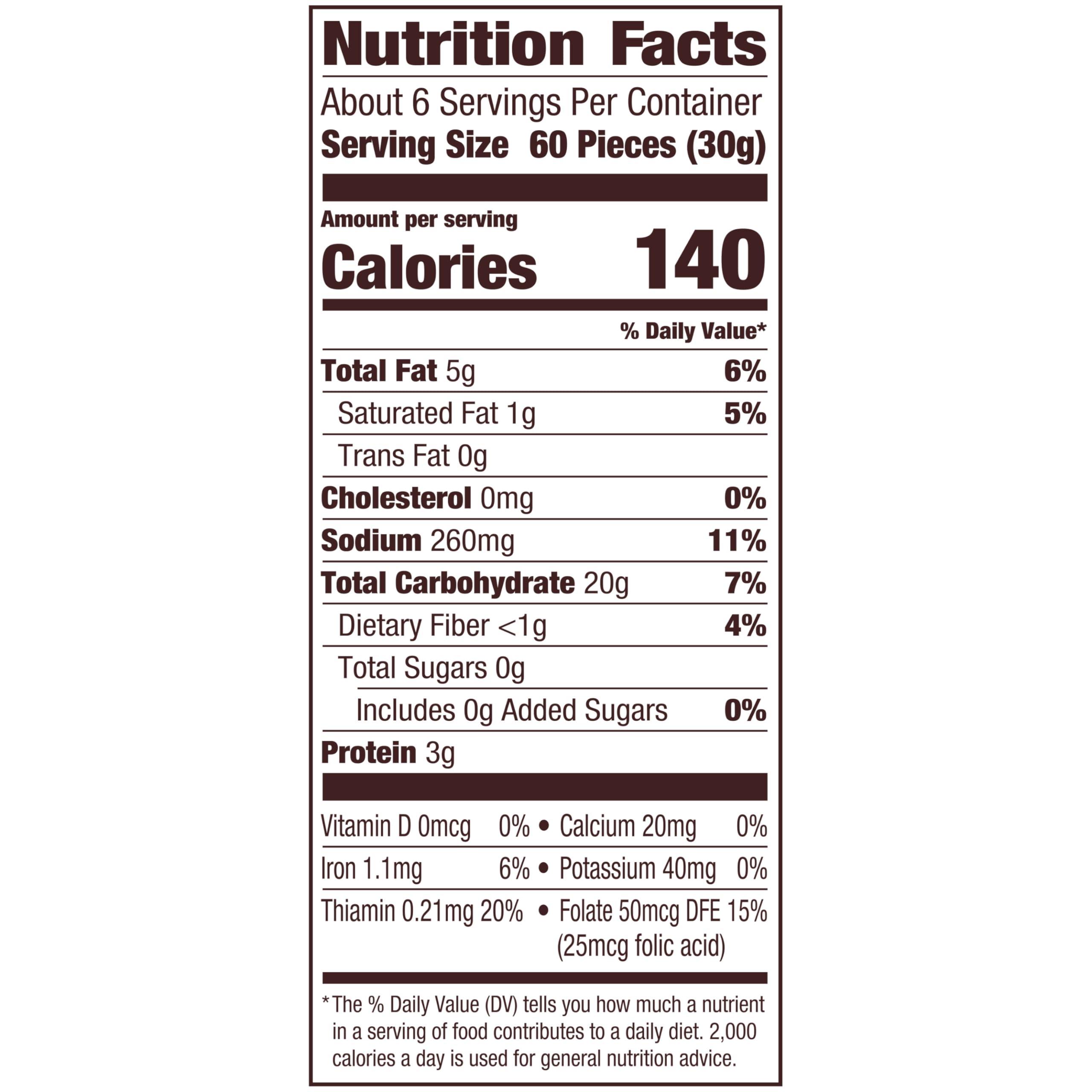 Goldfish Parmesan Crackers, Snack Crackers, 6.6 oz bag - Image 2