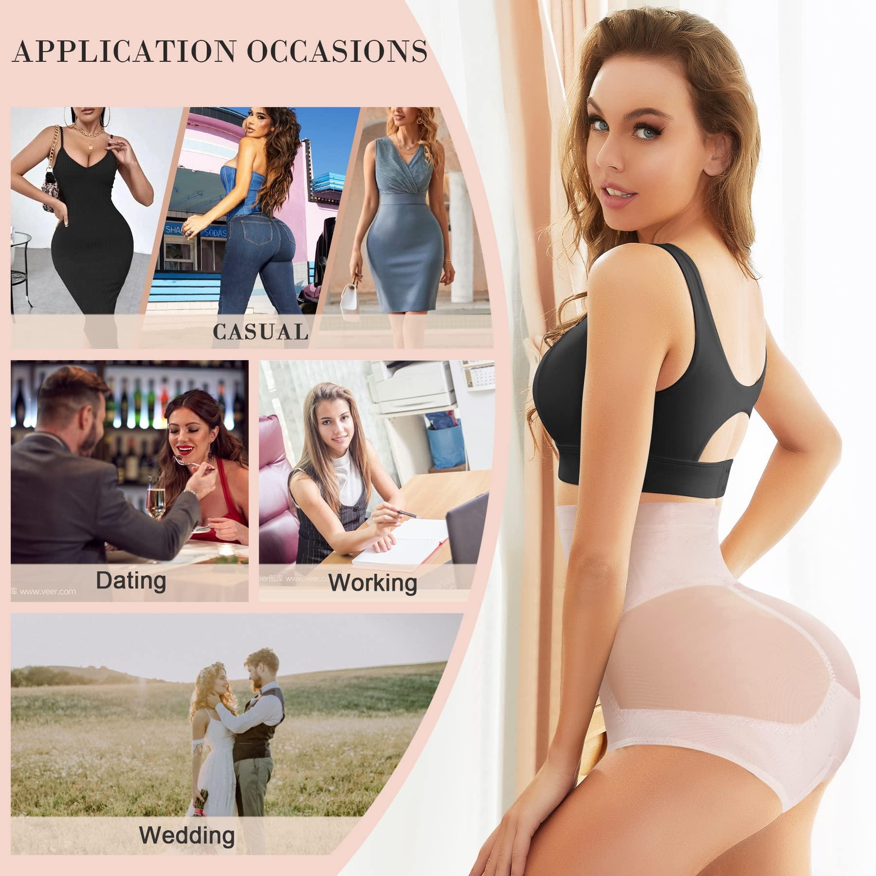 Nebility Womens' Tummy Control High Waist Trainer Body Shaper - Image 5