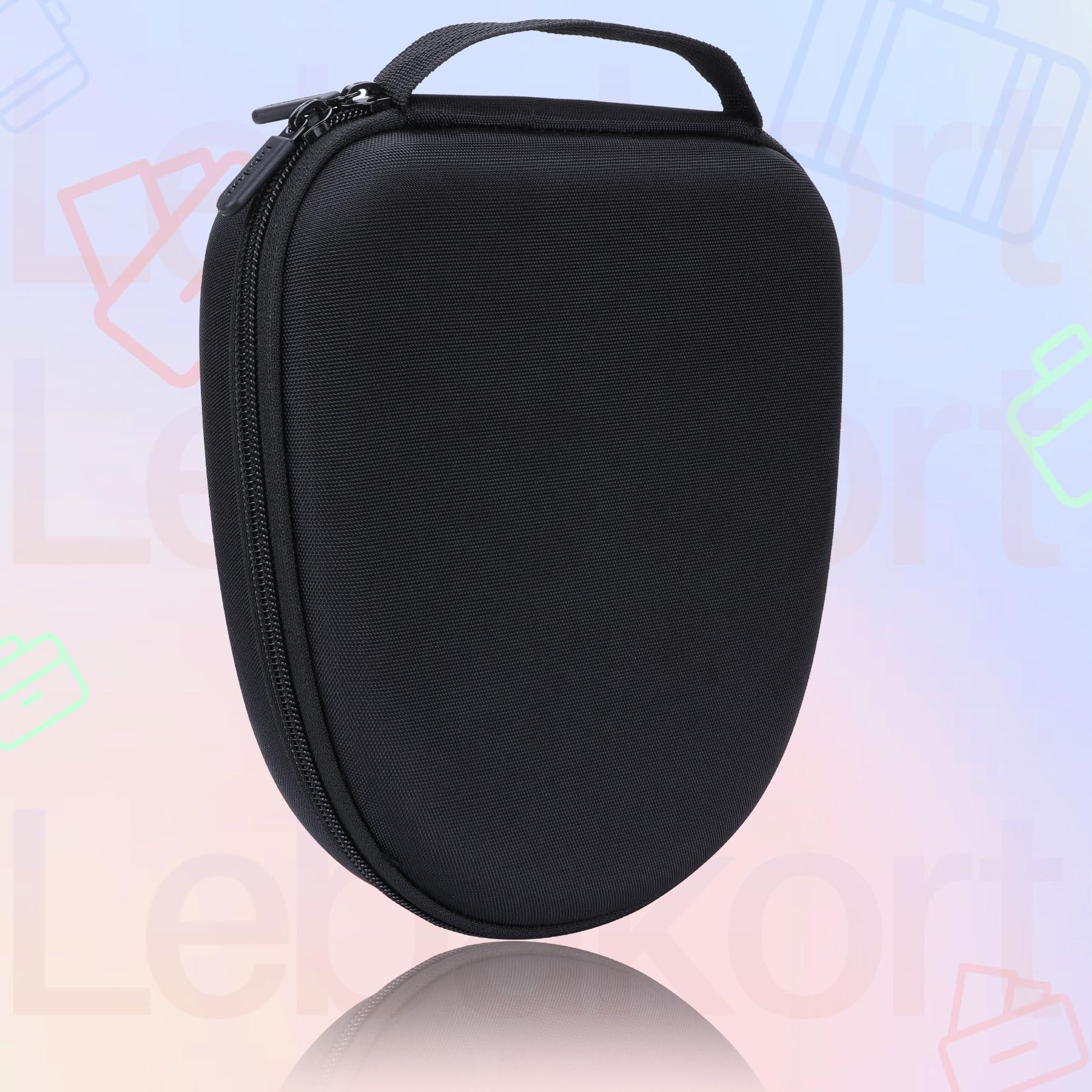 Lebakort Hard Case Compatible with TOZO HT2 / BERIBES WH202A / Uliptz WH203A / KVIDIO WH201A / Picun B8 / RUNOLIM RUWH301AB-US3 Hybrid Active Noise Cancelling Headphones (Black Case) - Image 6