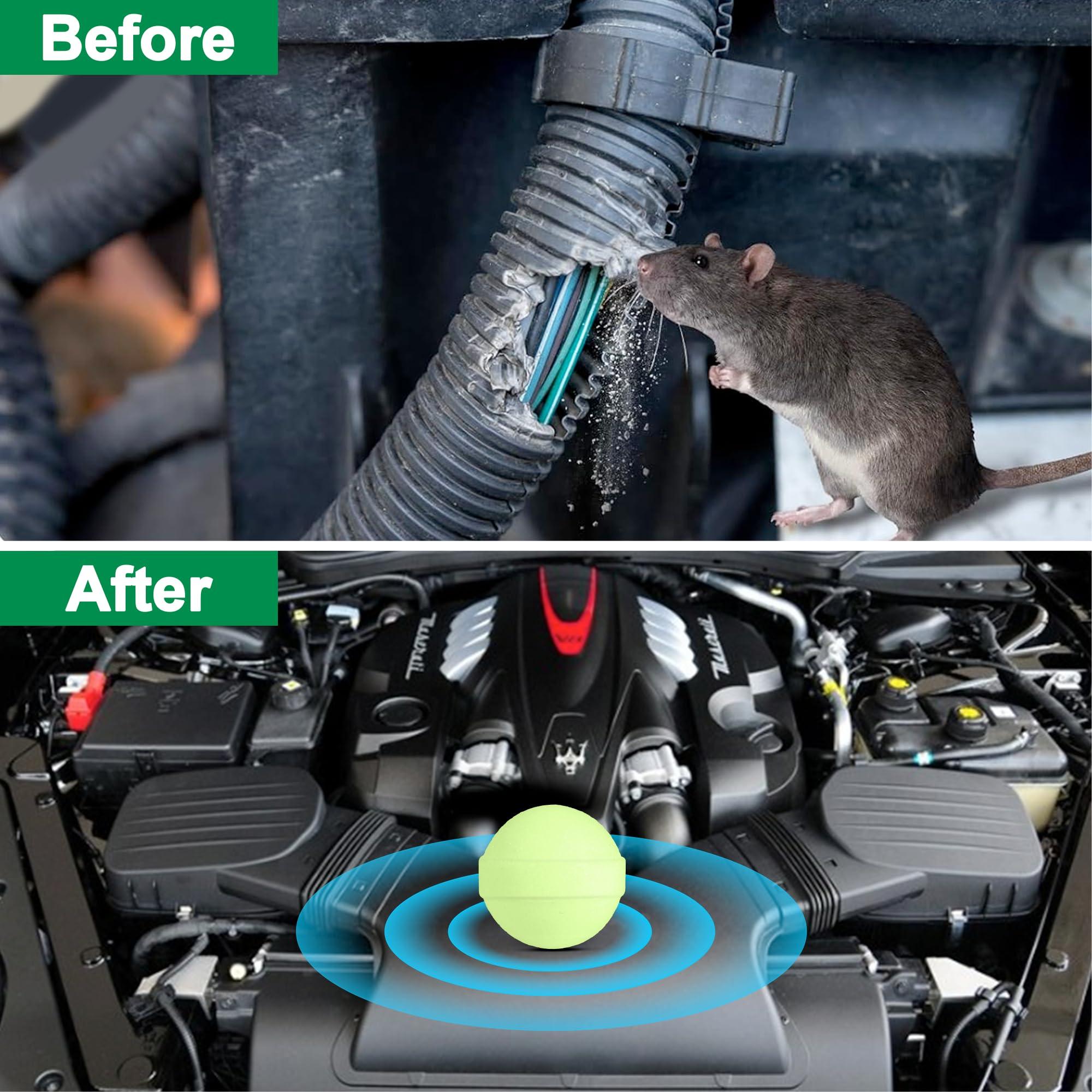 36 Pack Mice Repellent - Peppermint Oil Rat Repellent Ball for House Garage Garden Car Engine Indoor, Mouse Deterrent for Outdoor, Keep Mice Out Natural Pest Repellent Pet Safe - Image 2