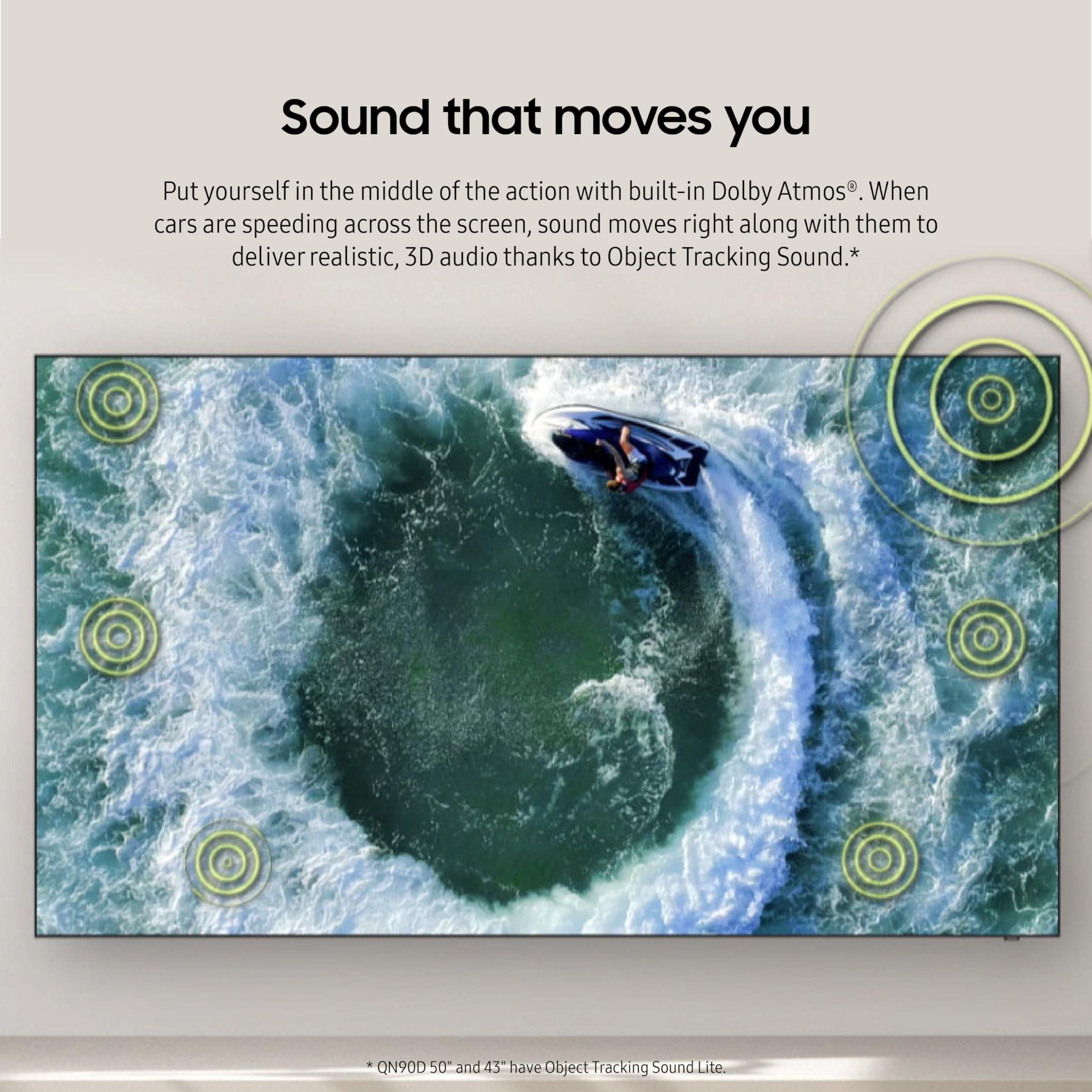 SAMSUNG 85-Inch Neo QLED 4K QN90D Series Mini LED Smart TV QN85QN90D, Neo Quantum HDR+, Alexa Built-in, Motion Xcelerator, Class, w/Dolby Atmos, Object Tracking Sound+, Real Depth Enhancer Pro, 2024 - Image 8