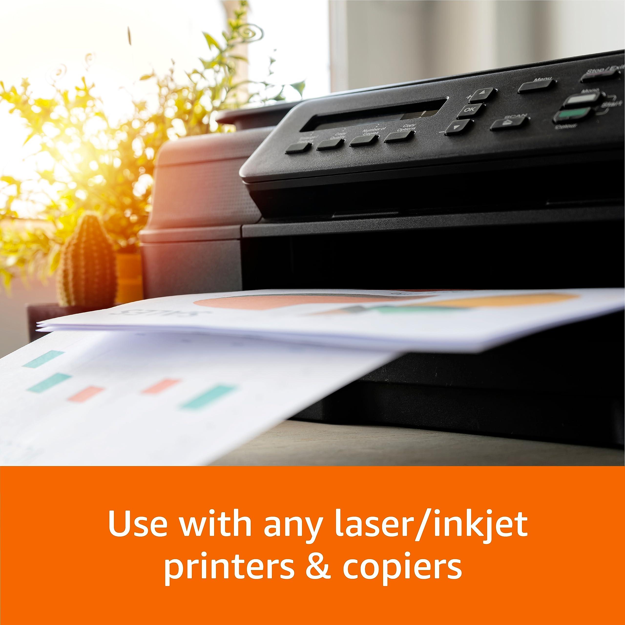 Amazon Basics Multipurpose Copy Printer Paper, 8.5-x-11-inch, 24lb, 1500 Sheets (3 Packs of 500), 97 Bright White - Image 6