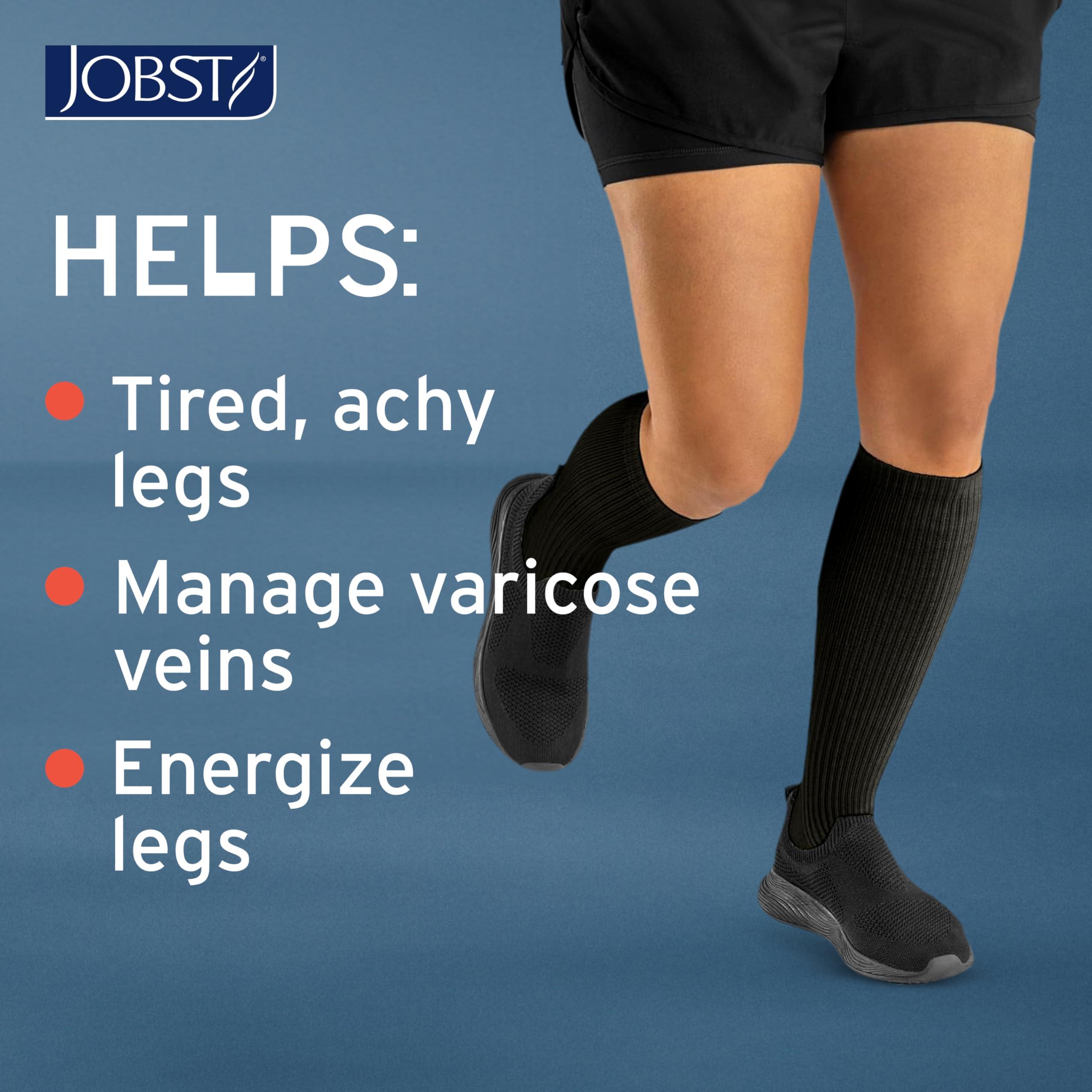 JOBST ACTIVA Athletic 20-30 mmHg Compression Socks Knee High, Closed Toe - Image 4