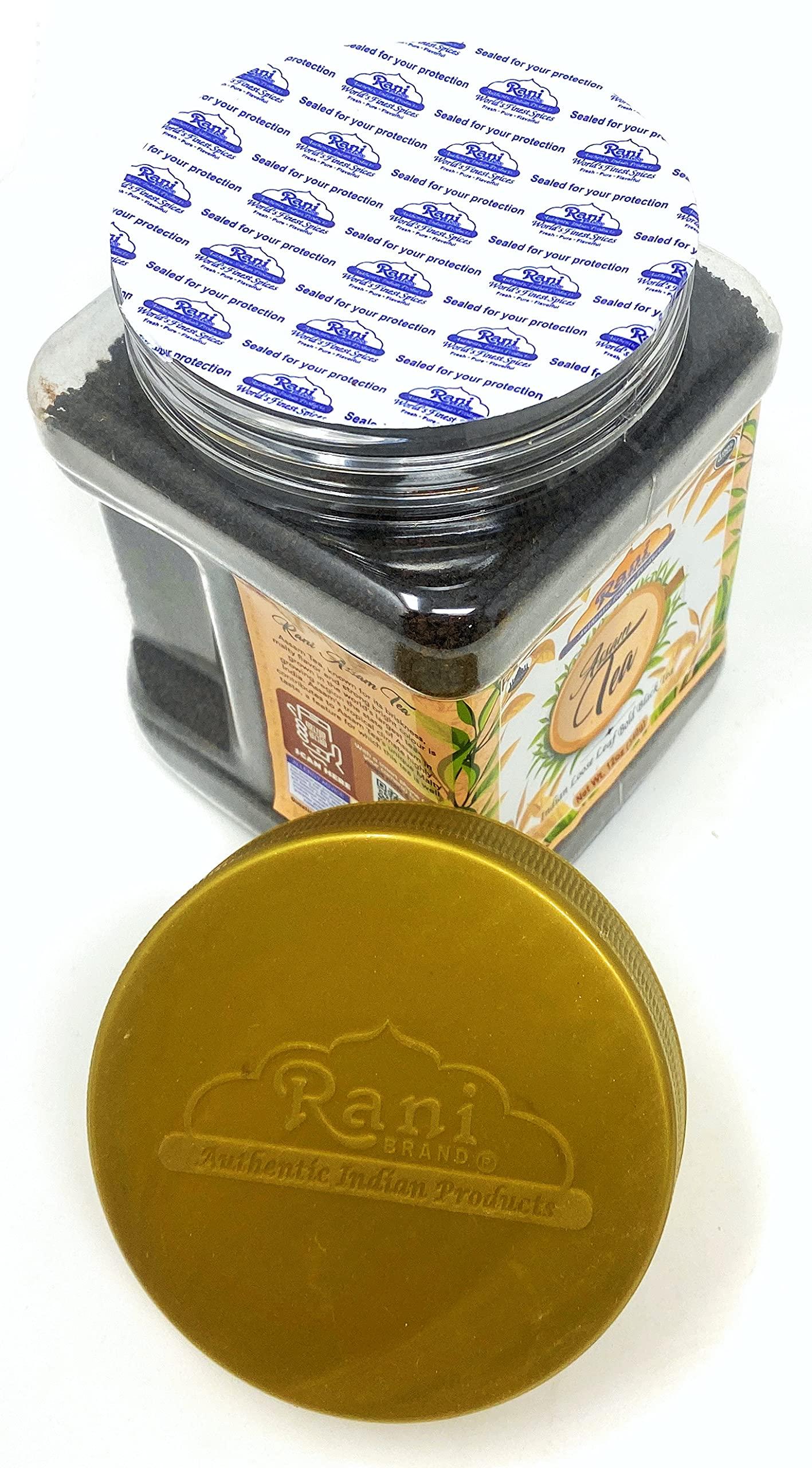 Rani Assam Tea (Indian Loose Leaf Bold Black Tea) 12oz (340g) PET Jar ~ All Natural | Vegan | Gluten Friendly | Salt & Sugar Free | NON-GMO | No Colors | Indian Origin - Image 6