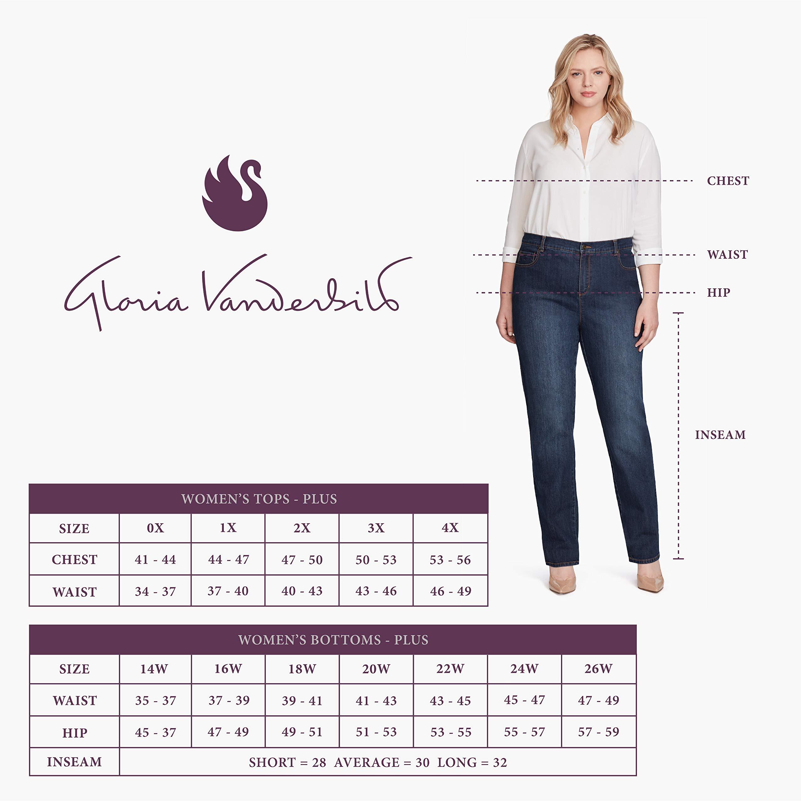 Gloria Vanderbilt Women's Amanda Classic High Rise Tapered Jean Standard - Image 5