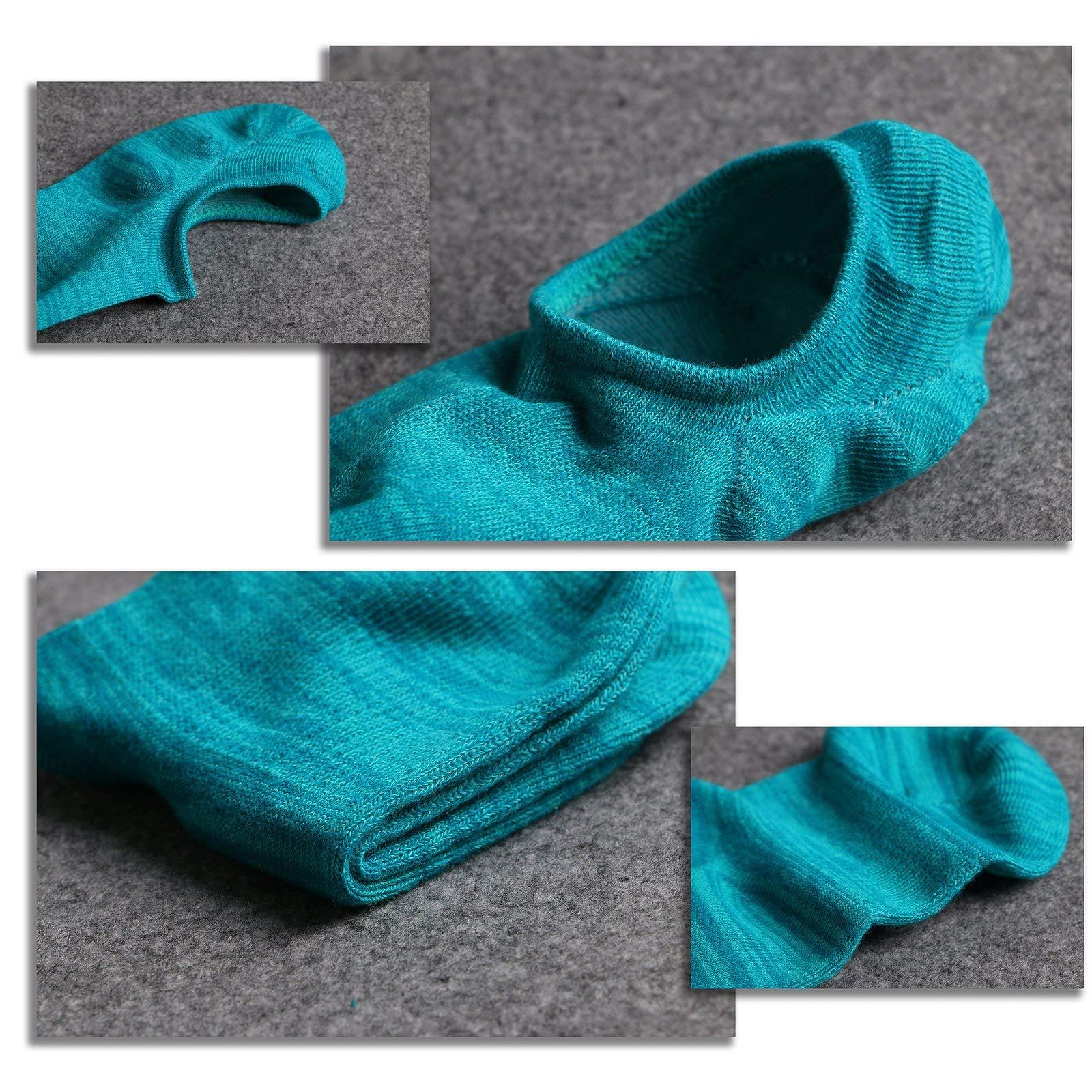 IDEGG No Show Socks Women 10 Pairs Low Cut Anti-Slid Novelty Athletic Casual Invisible Liner Socks - Image 6