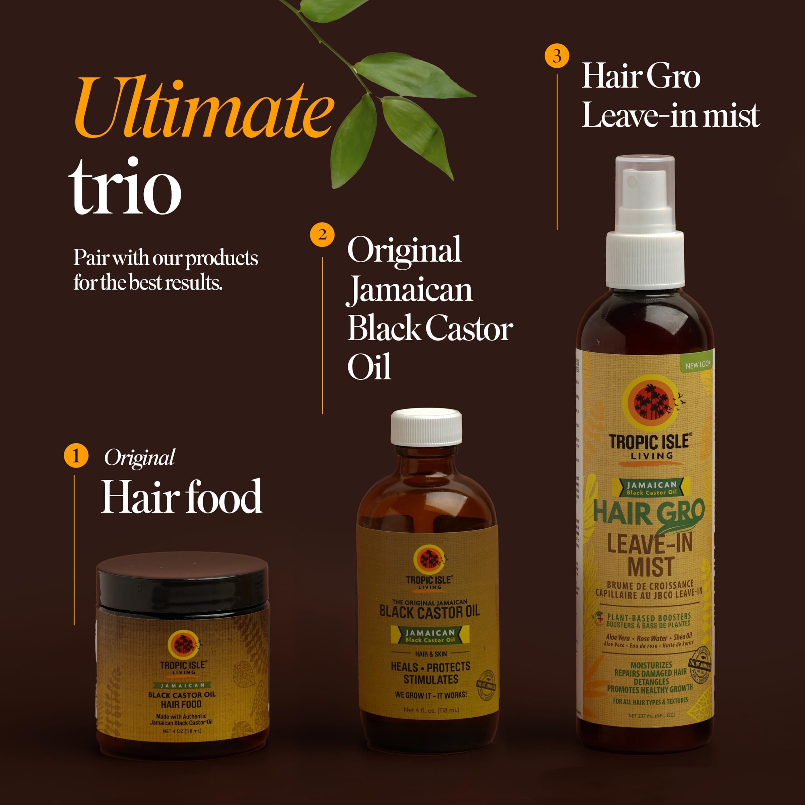 All Natural Black Castor Oil Hair Food | moisturize, thicken, strengthen & increase hair growth | Traditional Handmade Jamaican Black Castor Oil | Strong hair roots, scalp & hair growth - 4oz - Image 7