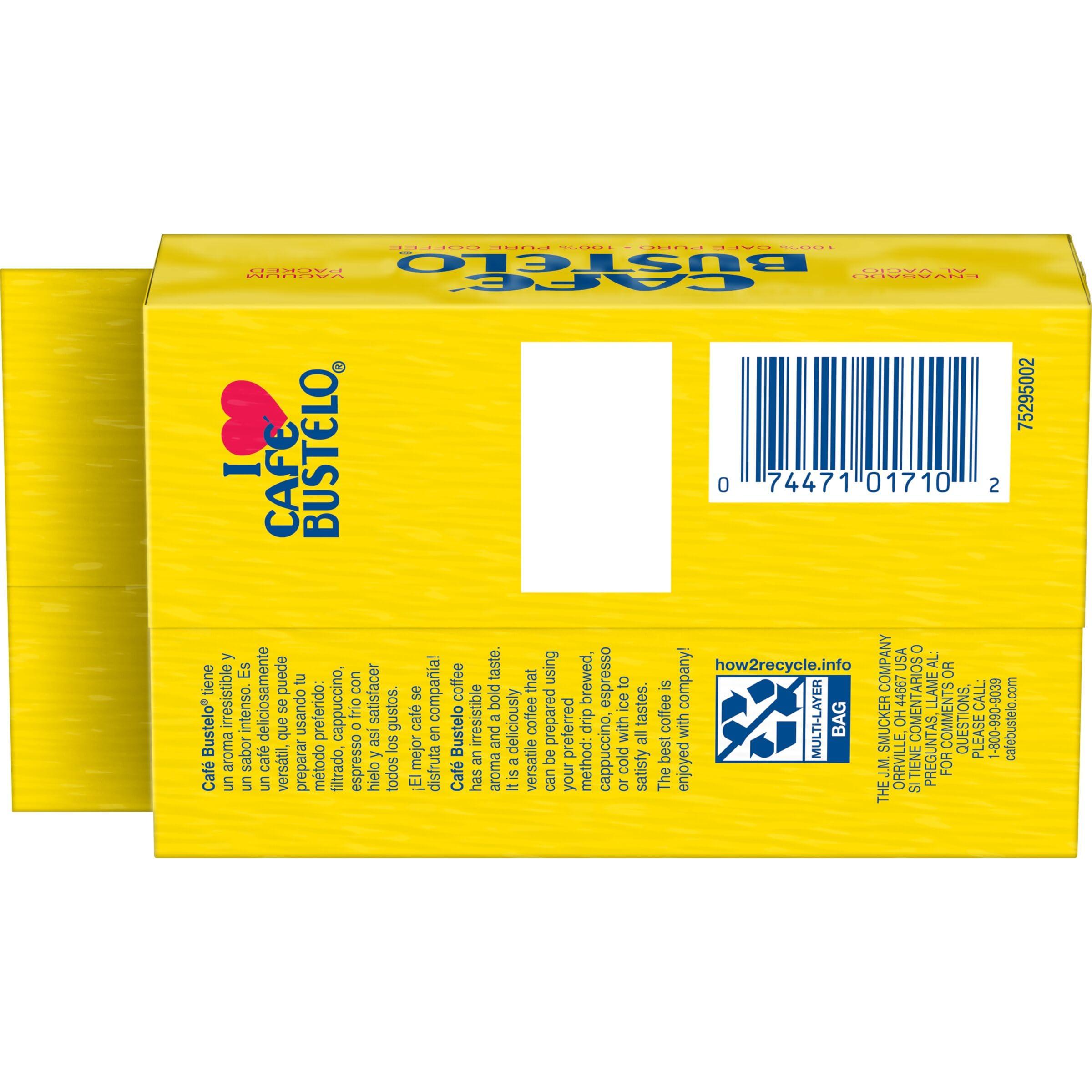 Café Bustelo Espresso Dark Roast Ground Coffee Brick, 6 Ounces (Pack of 12) - Image 2