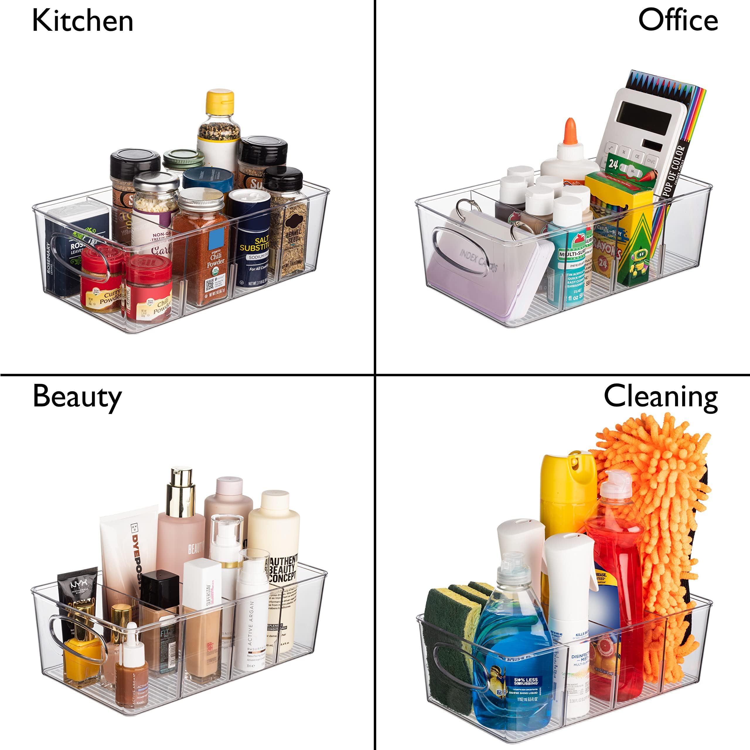 Pantry Organizers and Storage and Cabinet Organizer, 2 Pack - Kitchen Organizers and Storage, Great Fridge or Snack Organizer - Perfect in Refrigerator or Cupboard Shelf - Image 7