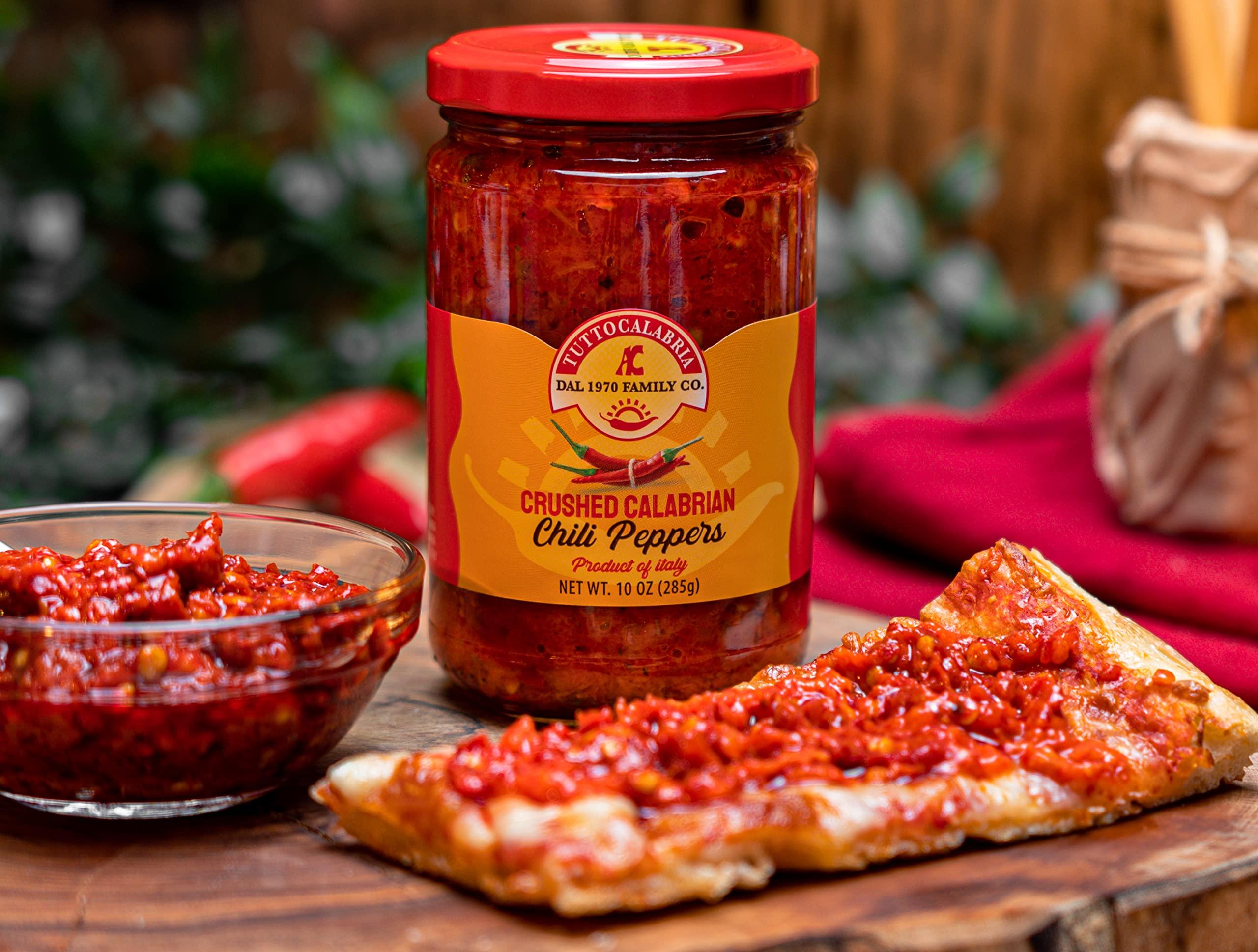 TUTTOCALABRIA Crushed Calabrian Chili Pepper, Paste/Spread/Sauce, Hot, Savory, Delicious,10 oz, (285g) - Image 8