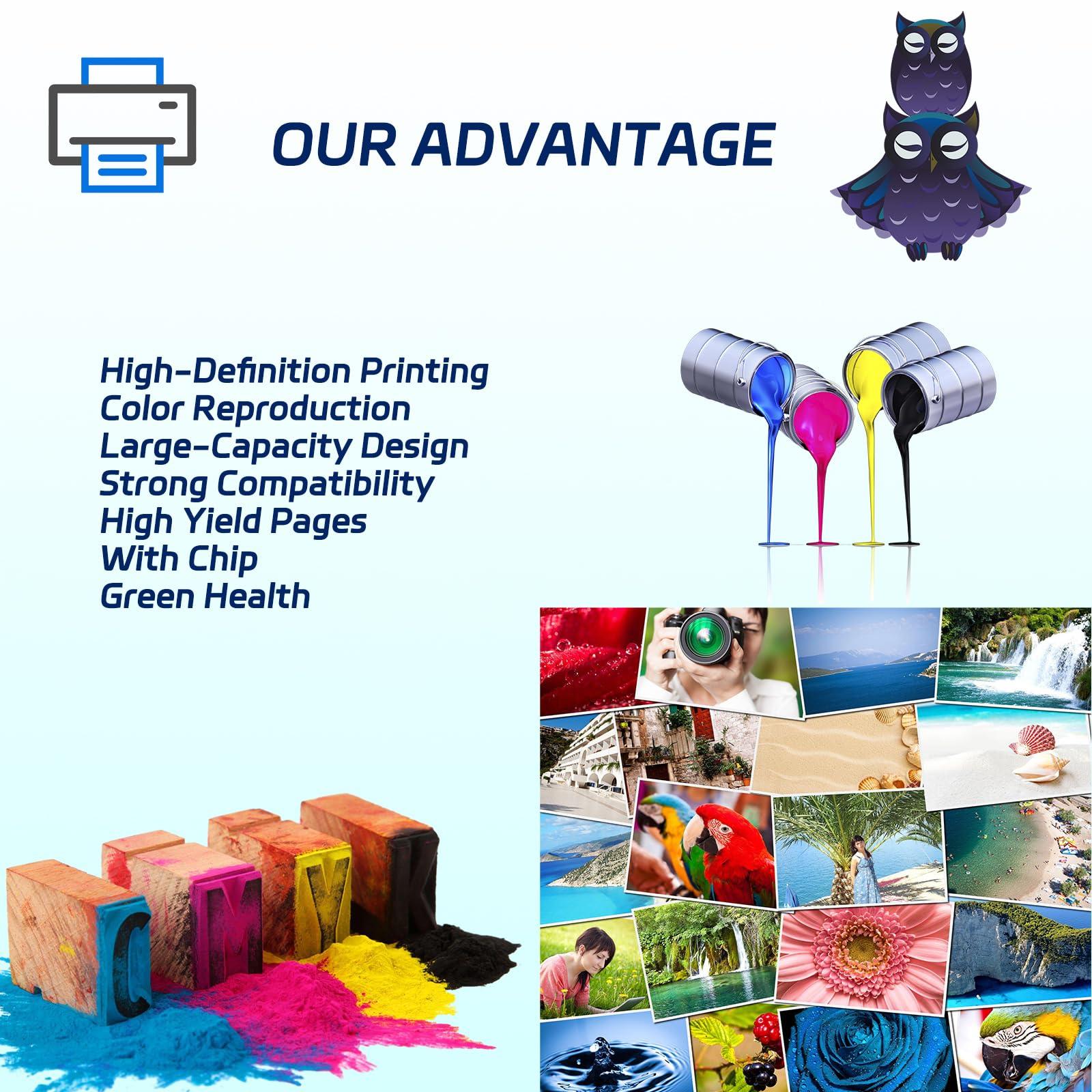 106R03944 Toner Cartridge Compatible for Xerox VersaLInk B605X B605XF B605XP B605XTF B605XTP Printers, with Chip, High Yield 56700 Pages, Vivid Colors (3 Pack Black) - Image 6