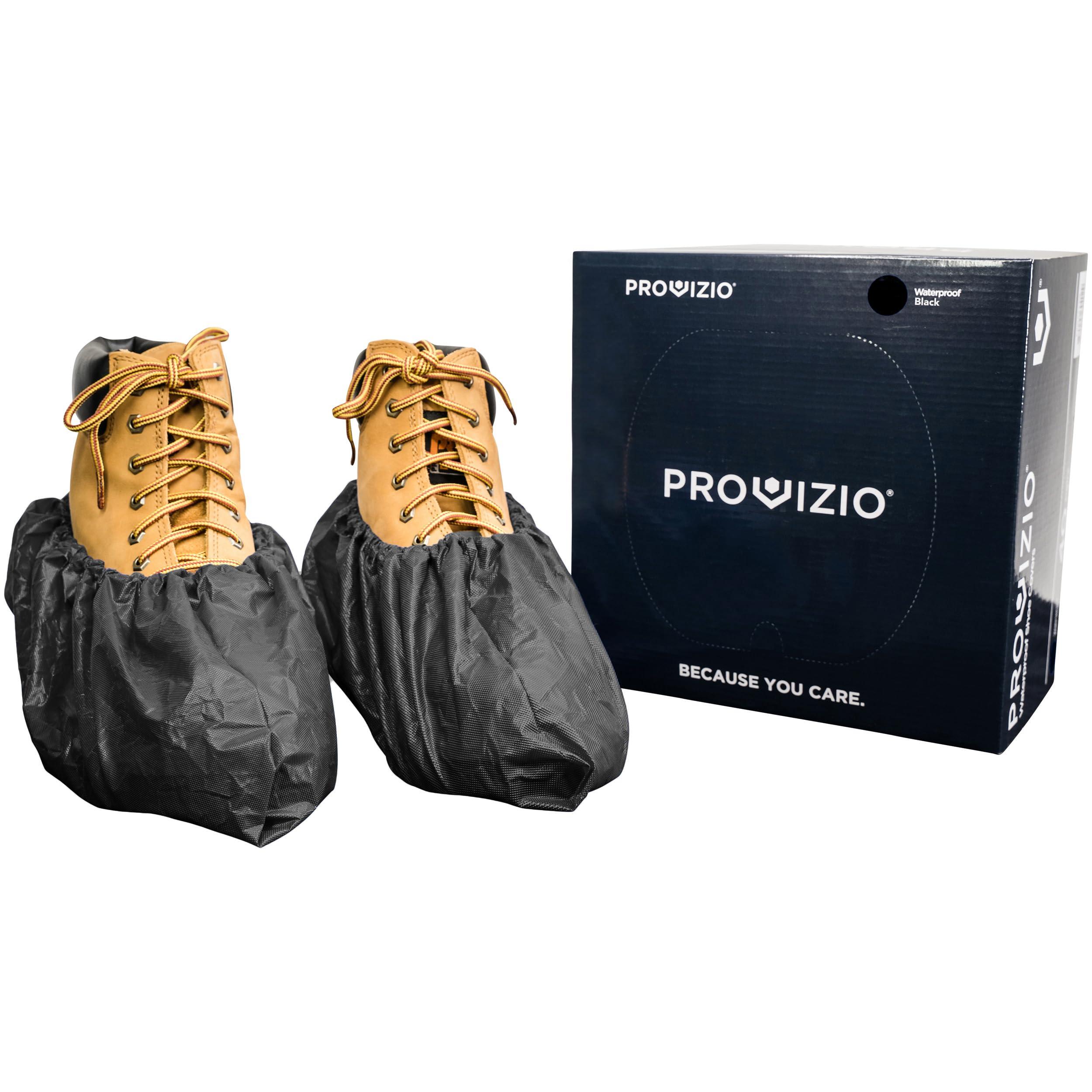 Provizio Supply Waterproof Shoe Covers Disposable Non Slip Extra Large Boot Cover - (40 Pairs) - Image 8