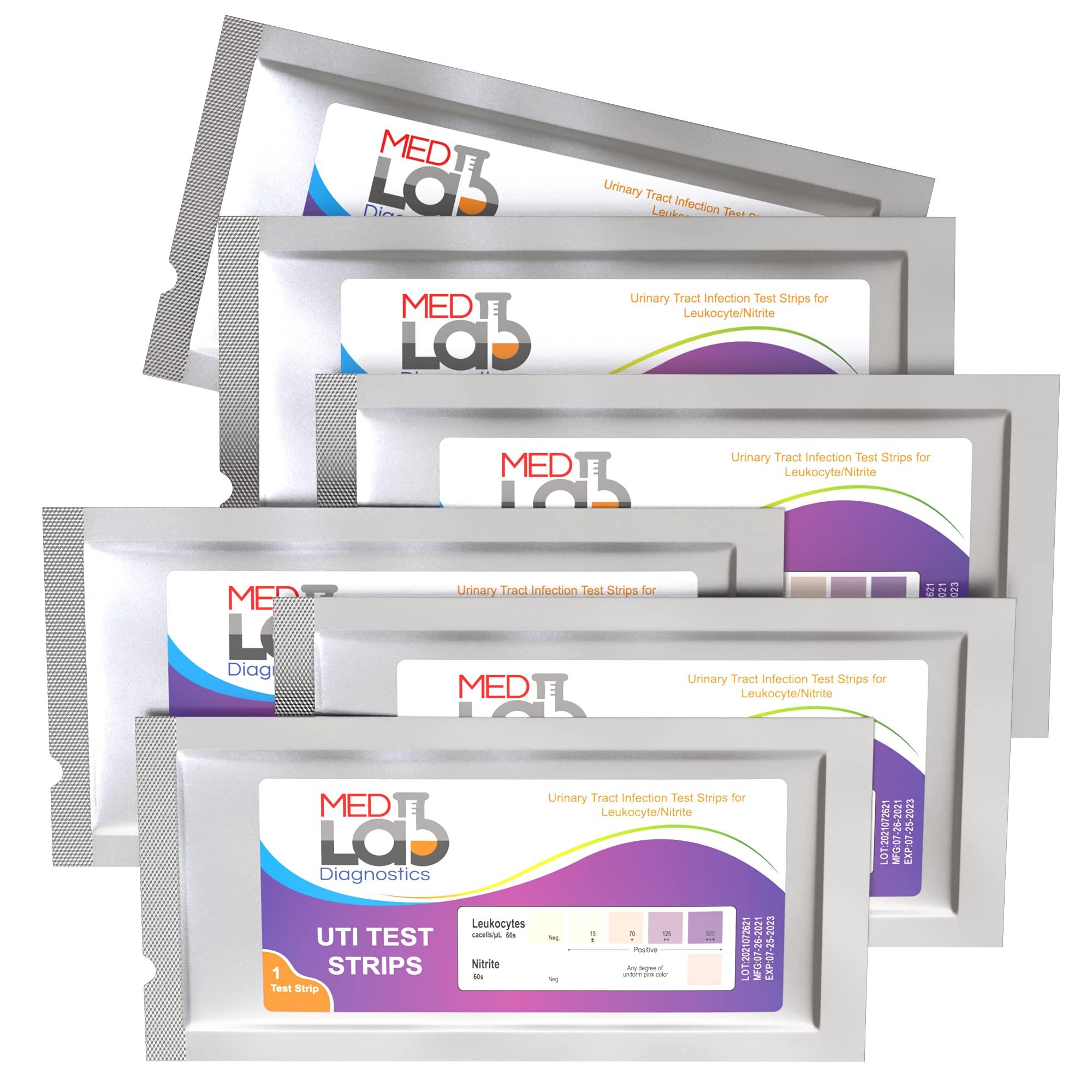 UTI Urine Test Strips(Pack of 6) Individually Wrapped Urinary Tract Infection UTI Test Kit for Women, Men, Kids Cats and Dogs - Image 3