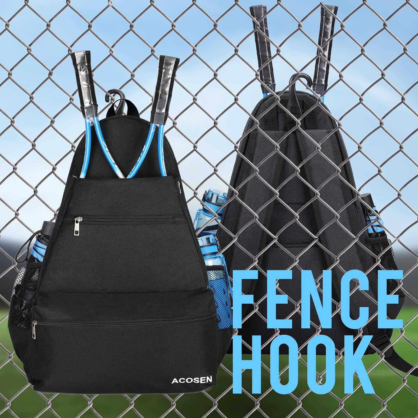 ACOSEN Tennis Bag Tennis Backpack - Large Tennis Bags for Women and Men to Hold Tennis Racket,Pickleball Paddles, Badminton Racquet, Squash Racquet,Balls and Other Accessories - Image 5