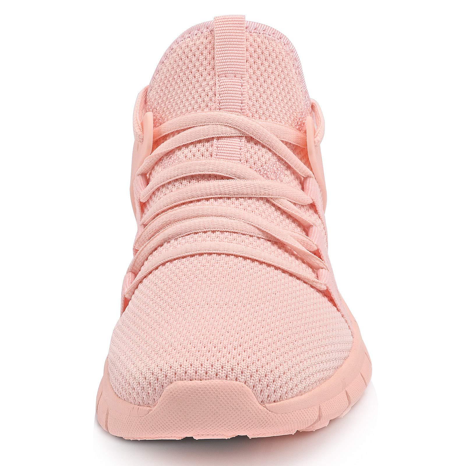 INZCOU Running Shoes Lightweight Tennis Shoes Non Slip Gym Workout Shoes Breathable Mesh Walking Sneakers - Image 3