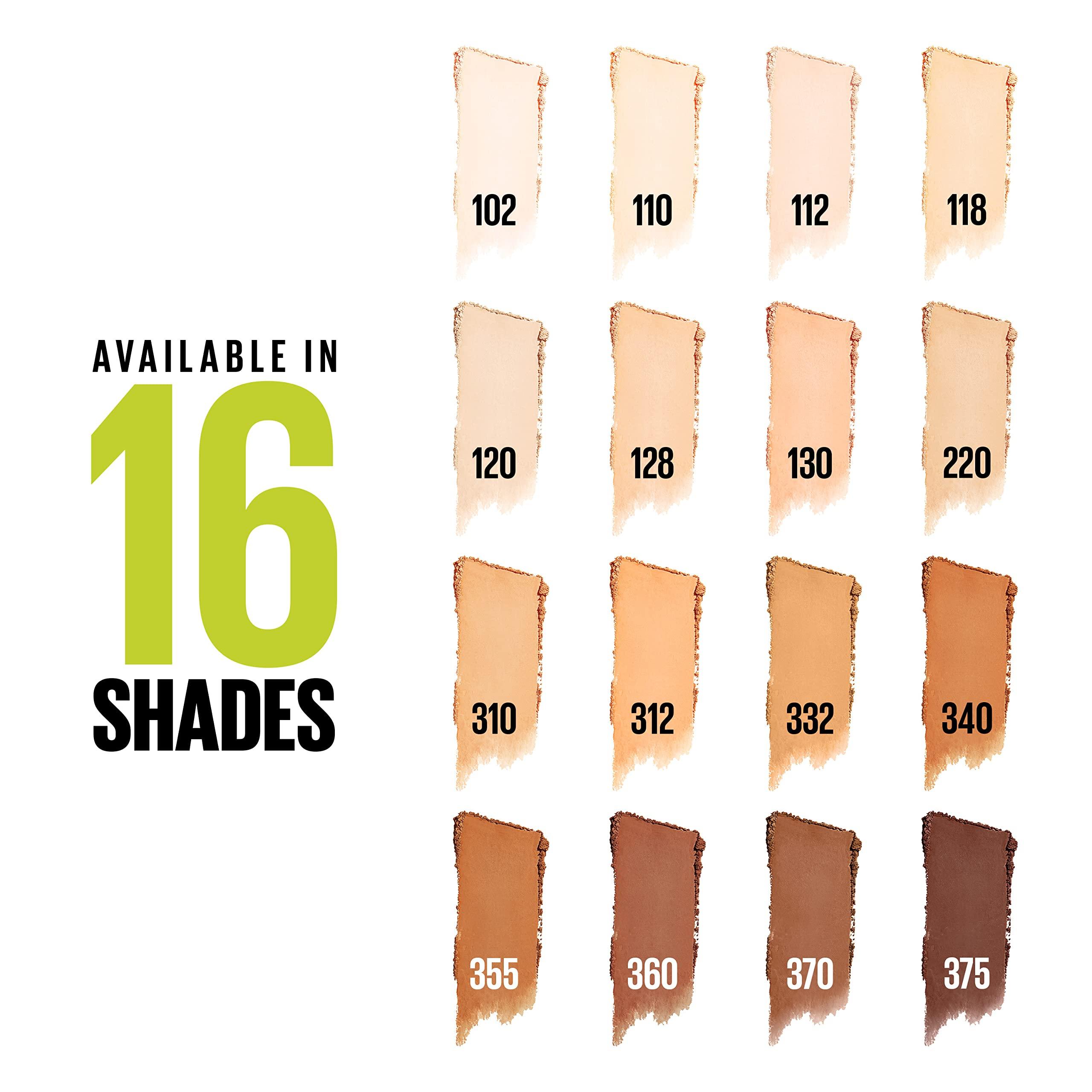 Maybelline Super Stay Up to 24HR Hybrid Powder-Foundation, Medium-to-Full Coverage Makeup, Matte Finish, 312, 1 Count - Image 8